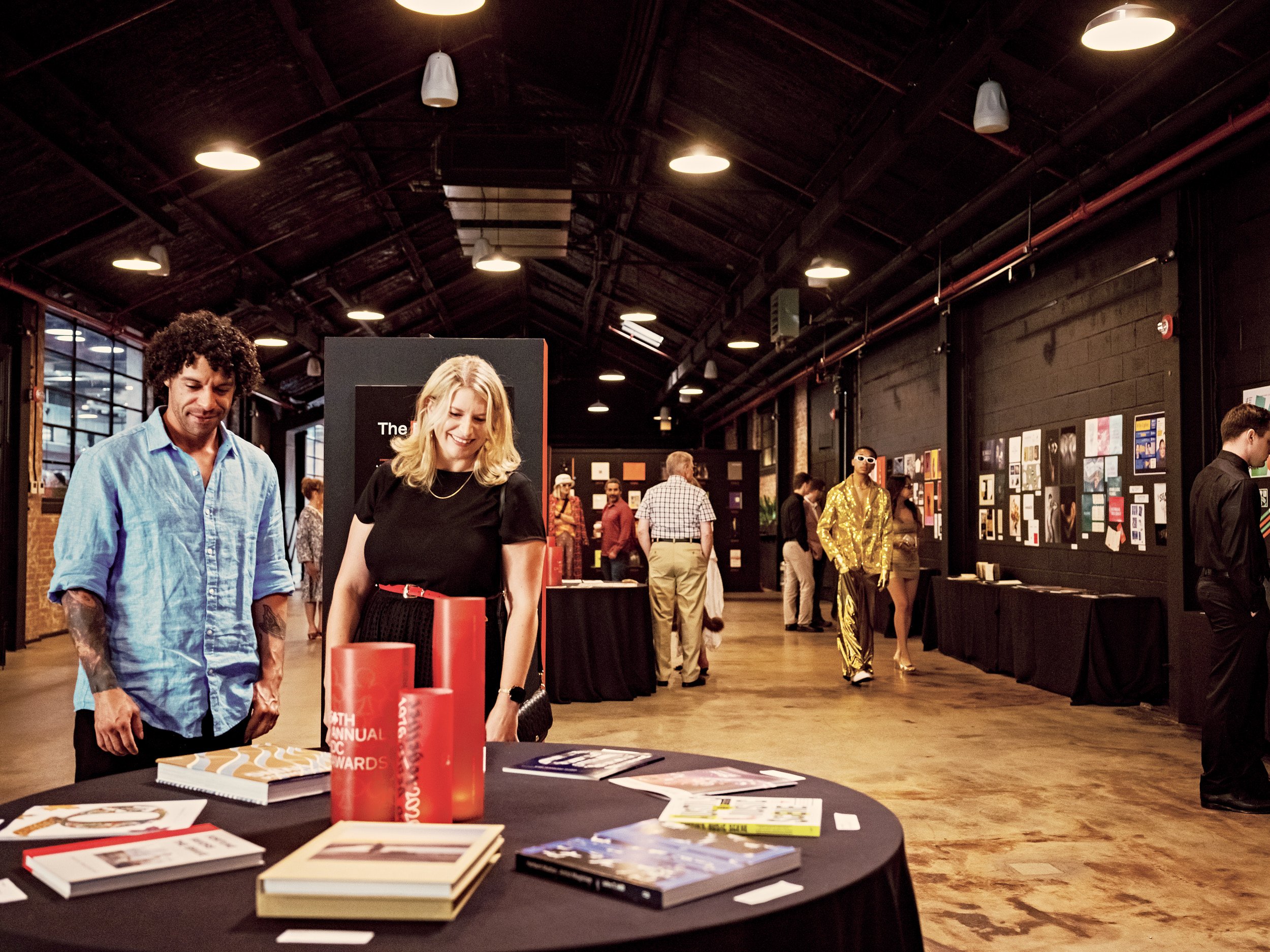The presentation gallery of entries.