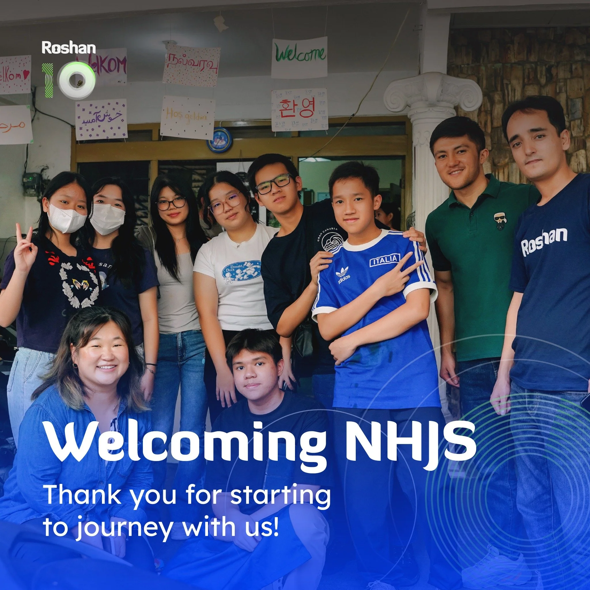 🎉 This year we kicked off activities between NationalHigh Jakarta School (@nationalhighjakartaschool) and Roshan. Students from NHJS used their break time from classes to prepare a delicious biryani lunch for staff and students. These talented young