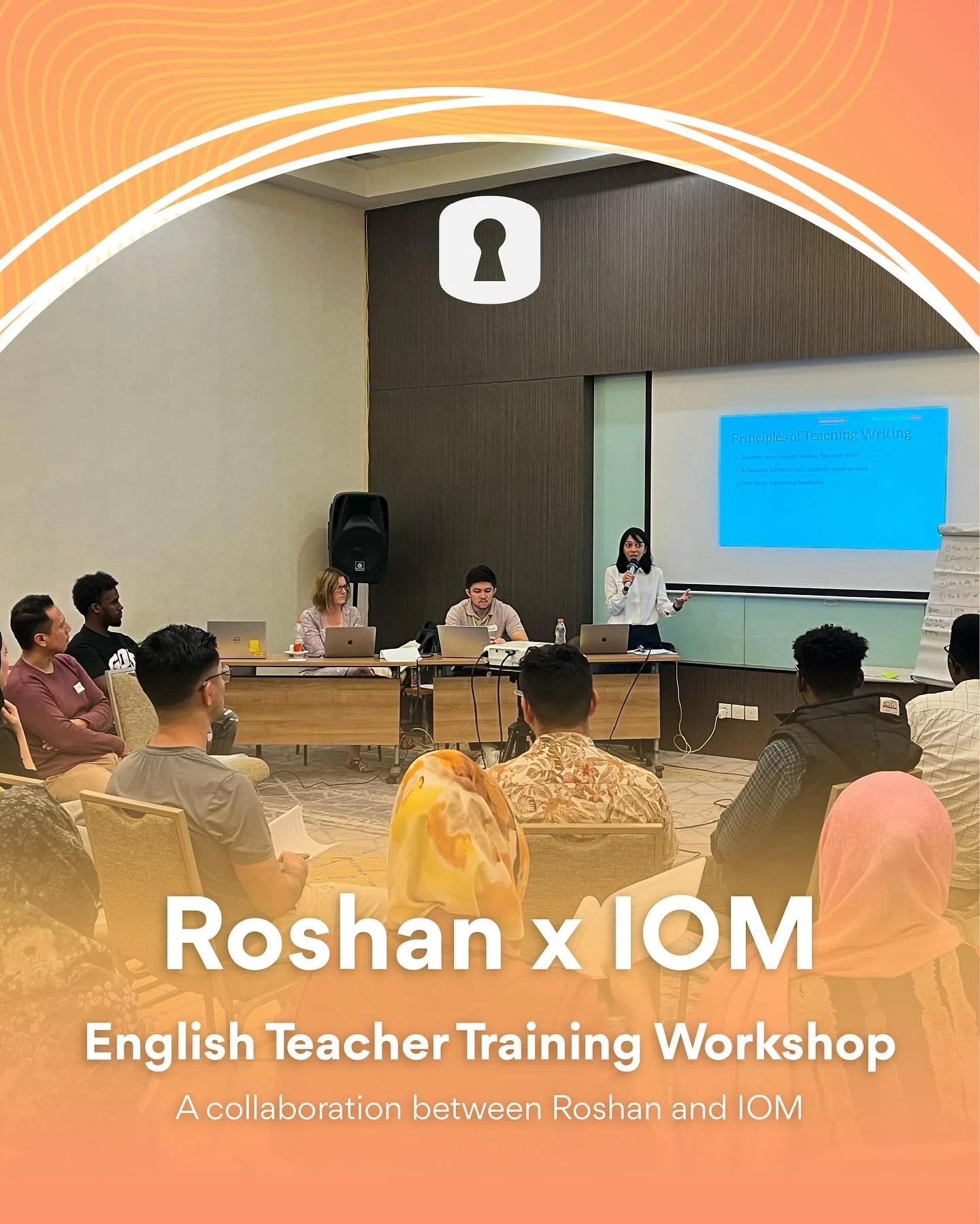 🌟 Incredible things happen when NGOs unite for a greater cause!

Roshan @roshanlearning, in collaboration with the International Organization for Migration (IOM) @iomindonesia, proudly hosted a dynamic English Teacher Training Workshop &mdash; both 