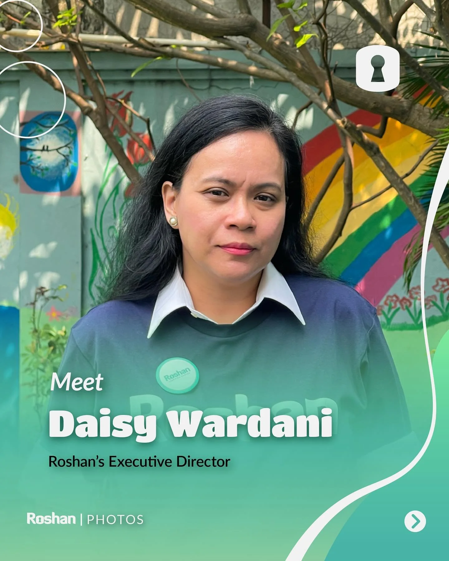 Leading with Heart π Meet Roshan’s Executive Director, Daisy Wardani
 
At Roshan, leadership isn’t just about title; it’s about service, empathy, and purpose. Few embody this more than our Executive Director, Daisy Wardani.
 
With