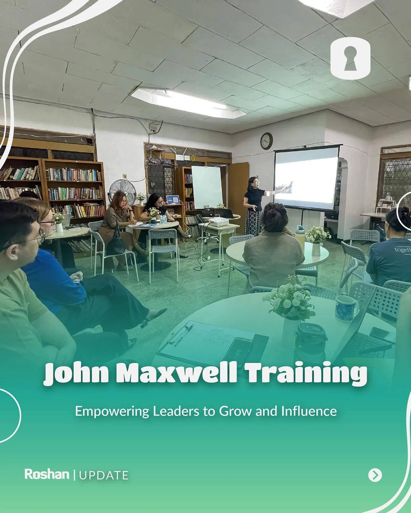 🌱 Growing Leaders, Growing Impact 🌱

At Roshan, we believe that real change begins with great leadership and true growth starts from within. 💡

Our dedicated staff are currently taking part in the John C. Maxwell Leadership Training, an internatio