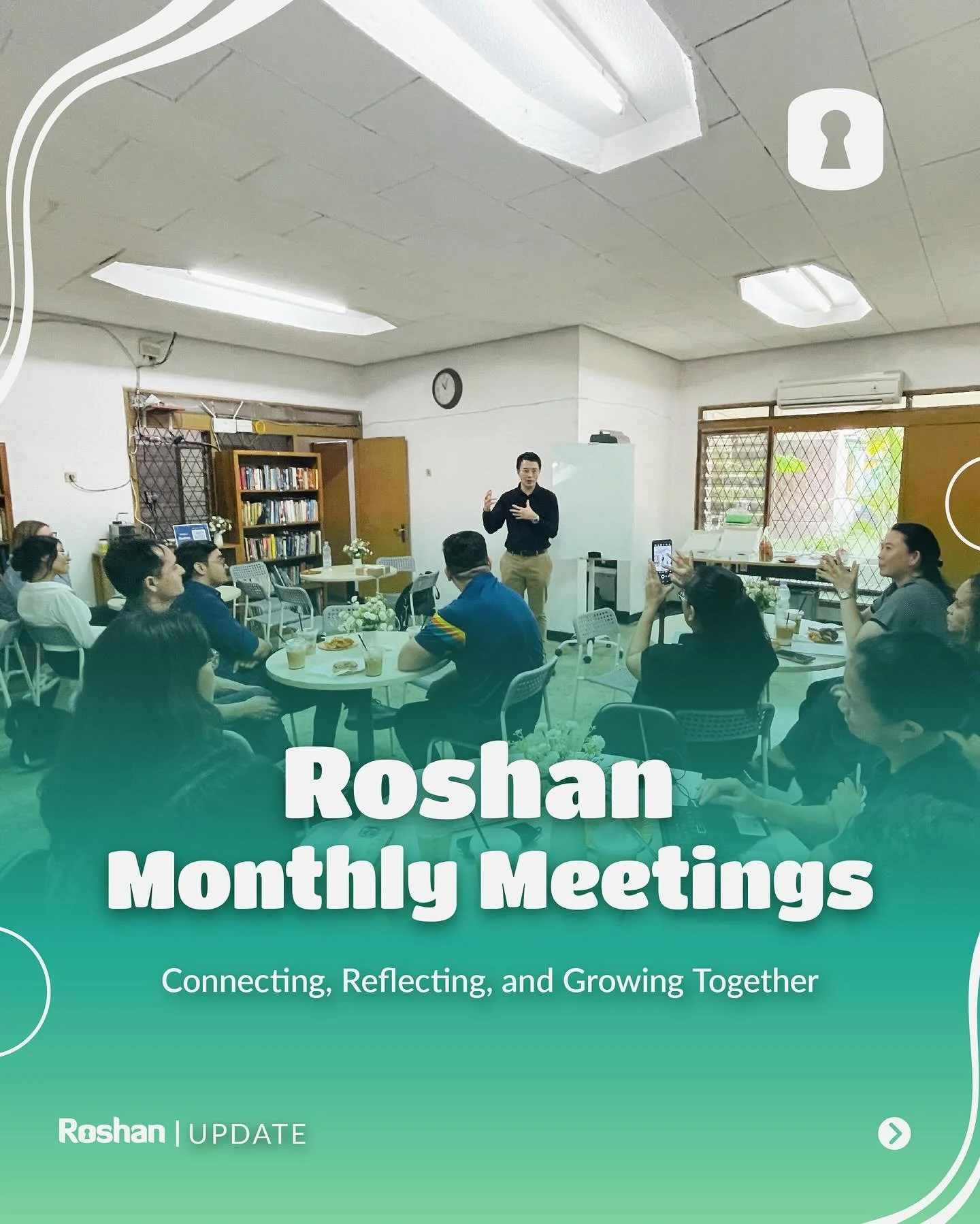At Roshan, every month is a new chapter filled with growth, learning, and shared purpose. 🌟

Our Monthly Meetings bring the whole Roshan team together to look back on what we&rsquo;ve achieved, celebrate our milestones 🎉, and plan for what&rsquo;s 