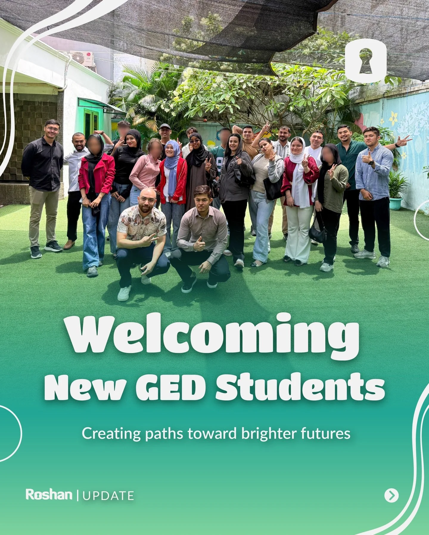 🎓✨ A New Beginning: GED 2026
We&rsquo;re excited to welcome a new group of students to Roshan&rsquo;s 2026 GED program! Each new enrollment reflects determination, resilience, and the courage to keep moving forward through alternative pathways to ed