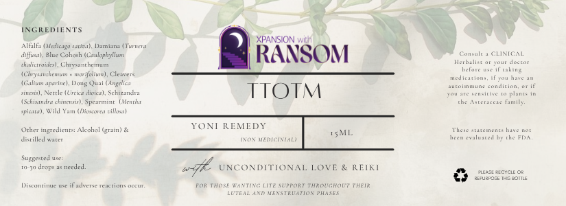 TTOTM | Yoni Support Tincture