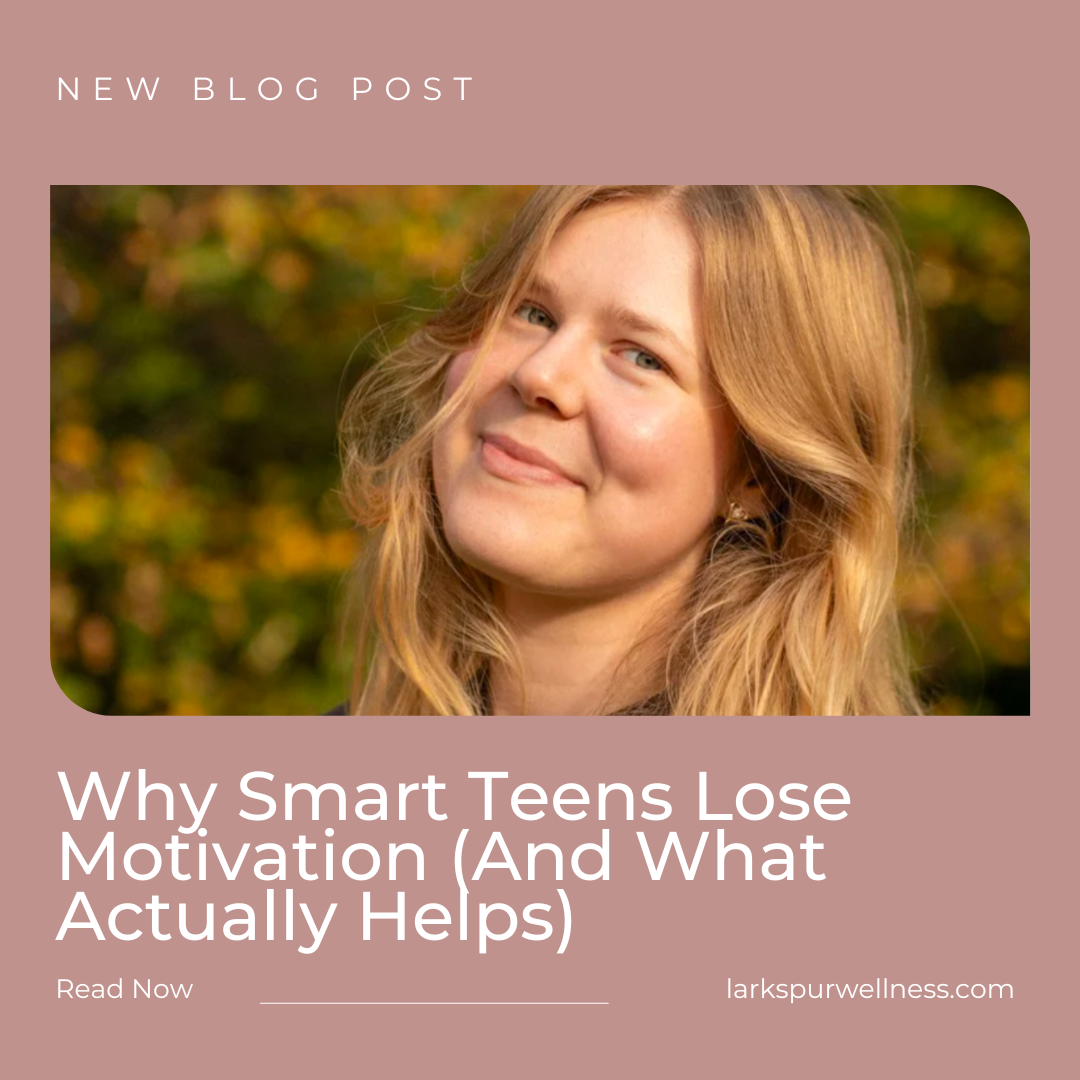 Why Smart Teens Lose Motivation (And What Actually Helps)