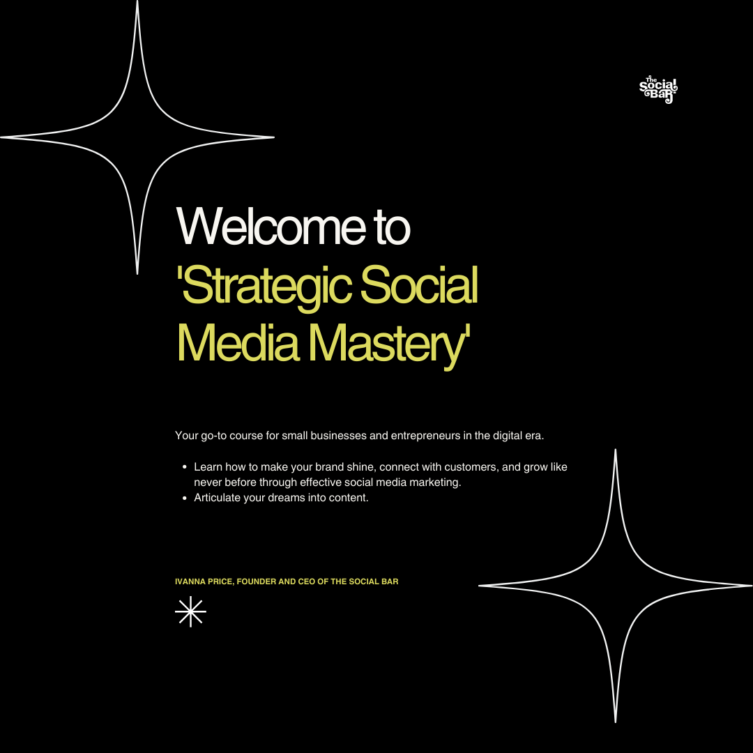 Strategic Social Media Mastery Digital Book