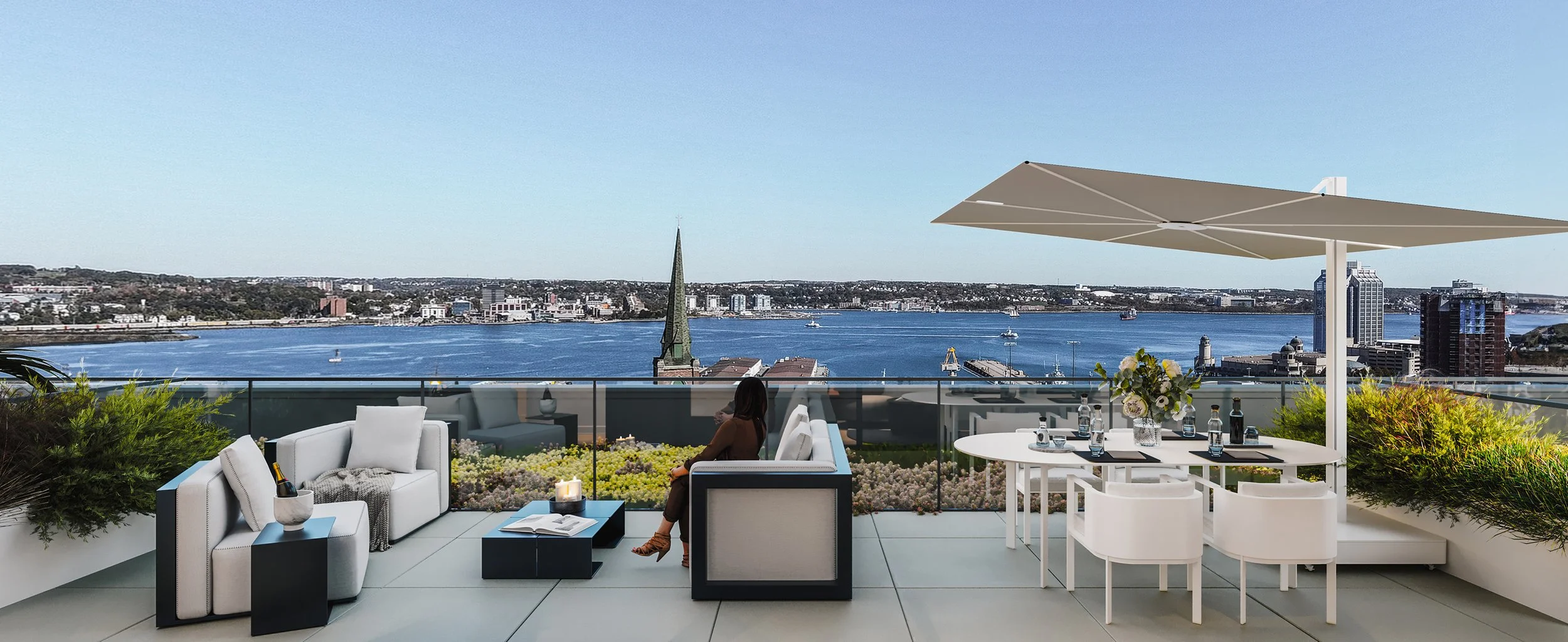 Image showcasing Pastel Color Accents in a Scandinavian Penthouse Apartment