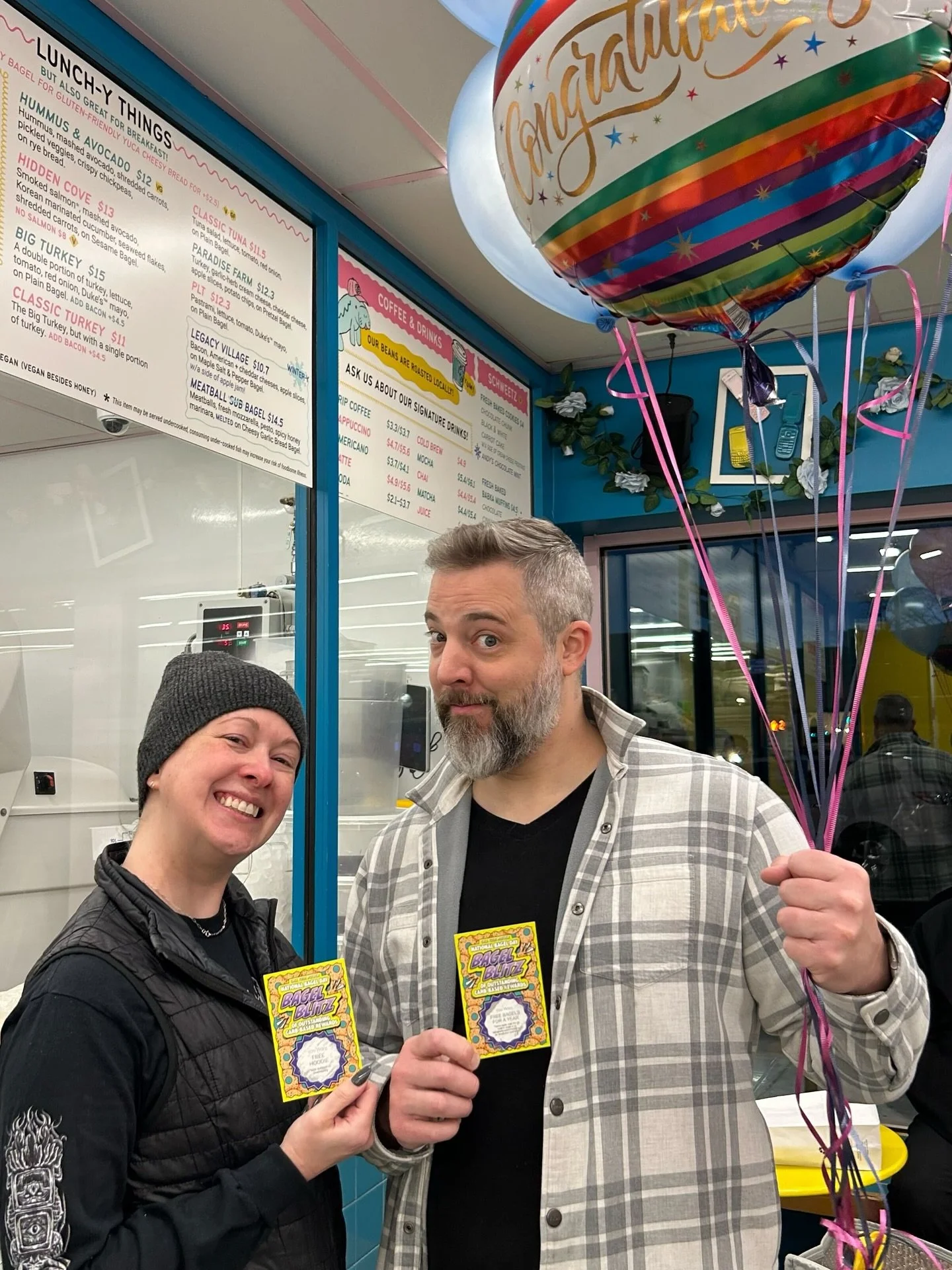 BAGEL BUDS: 1,000,000 thank you&rsquo;s for making #nationalbagelday an absolute 🎬zooovieeee🎬 yesterday!!!!! LET US KNOW IF WE SHOULD GIVE AWAY A REAL BABY MANATEE NEXT YEAR 😳😳😳