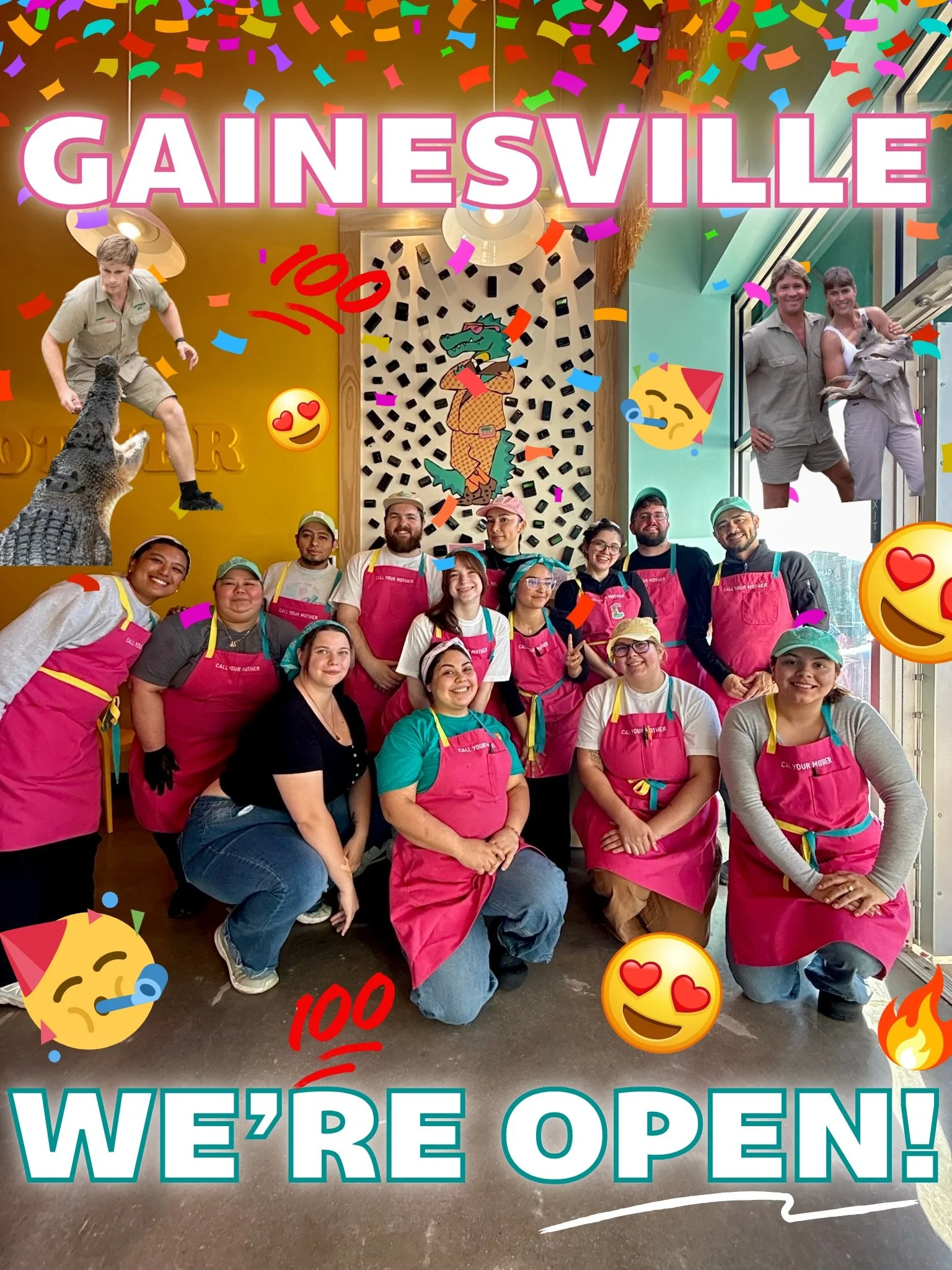 ⛳️IT&rsquo;S OFFICIALLY OFFICIAL: WE&rsquo;RE OPEN IN #GAINESVILLE!!!! 🐊🐊🐊Come get carb'd &amp; caffeinated at 7372 Atlas Walk Way - 7 days/week!!! 🥯🐒🪩🎉 #princewilliamcounty #virginiaisforbagellovers