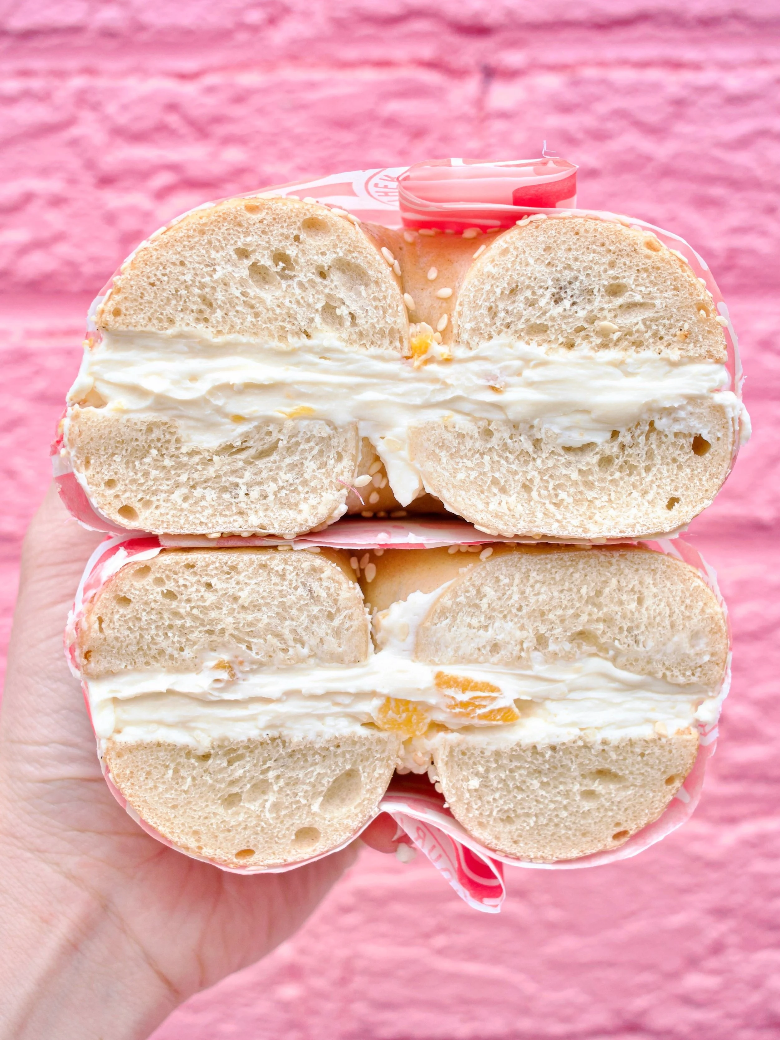 PEACH CREAM CHEESE POPPING OFF RIGHT MEOW!!!! Get your #stonefruit game up all summer long. 🍑🍑🍑 #seasonalstunting #millionsofpeaches