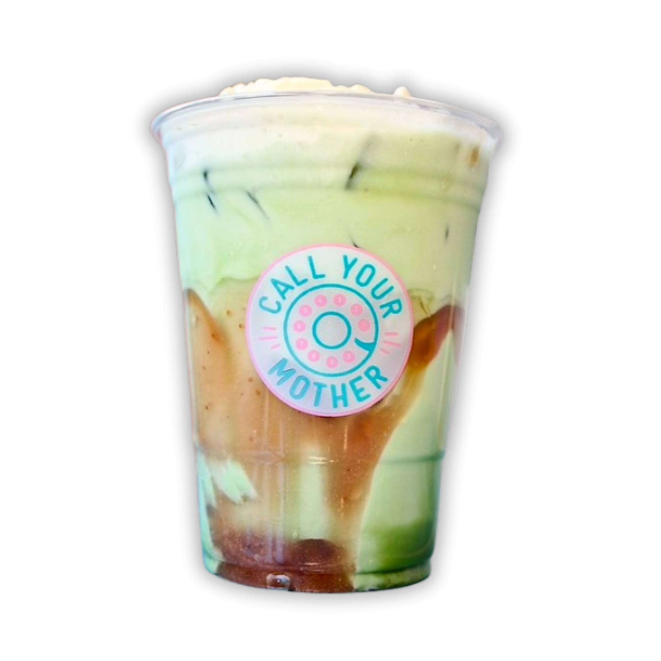 PB+J Iced Matcha: