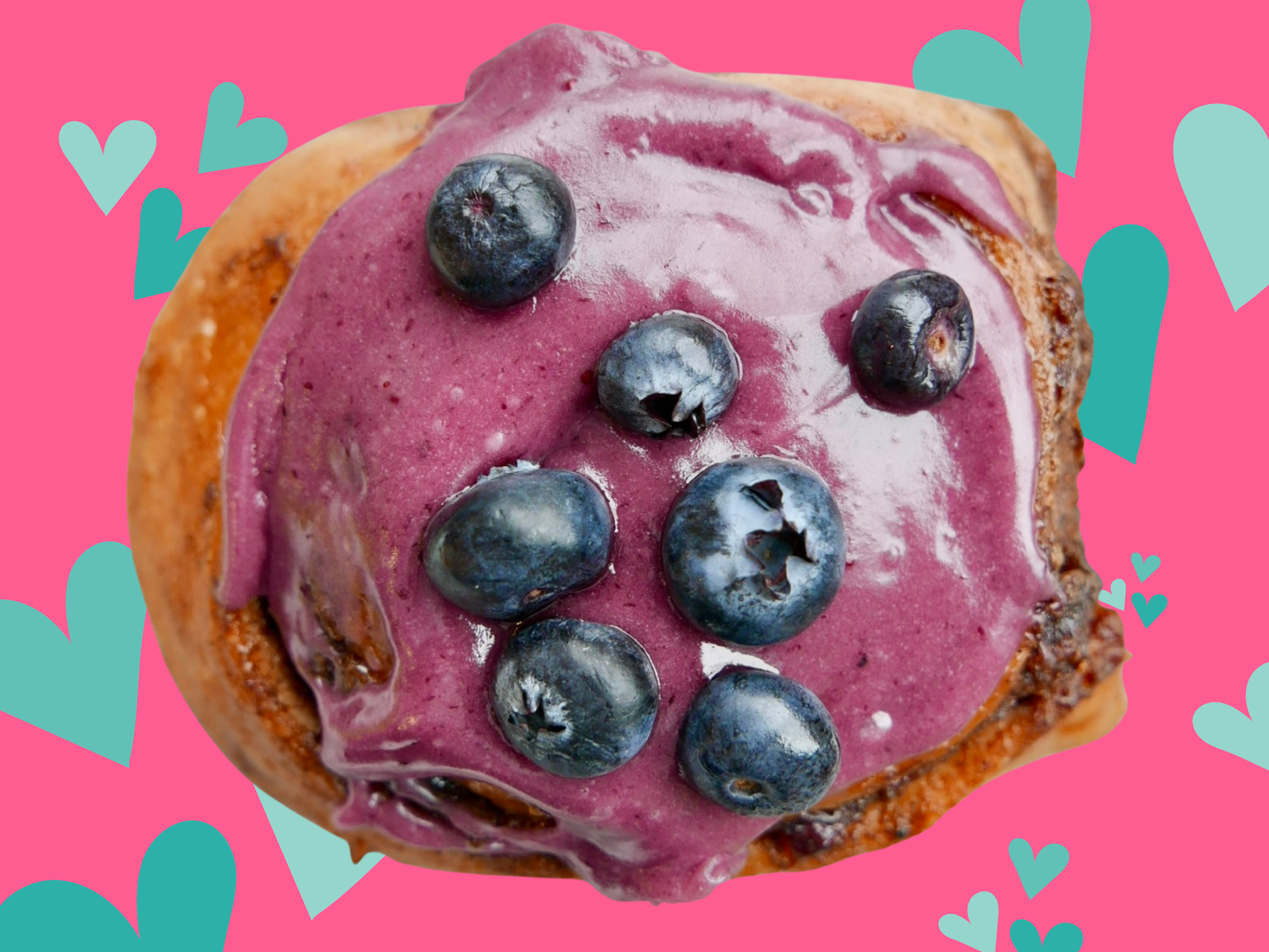 Blueberry Cinnamon Roll
