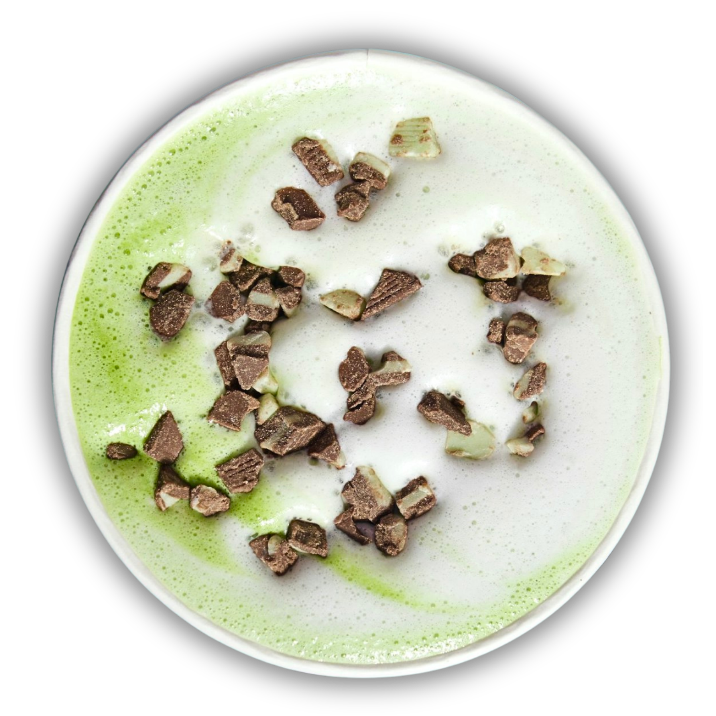 Peppermint Mocha Matcha Latte