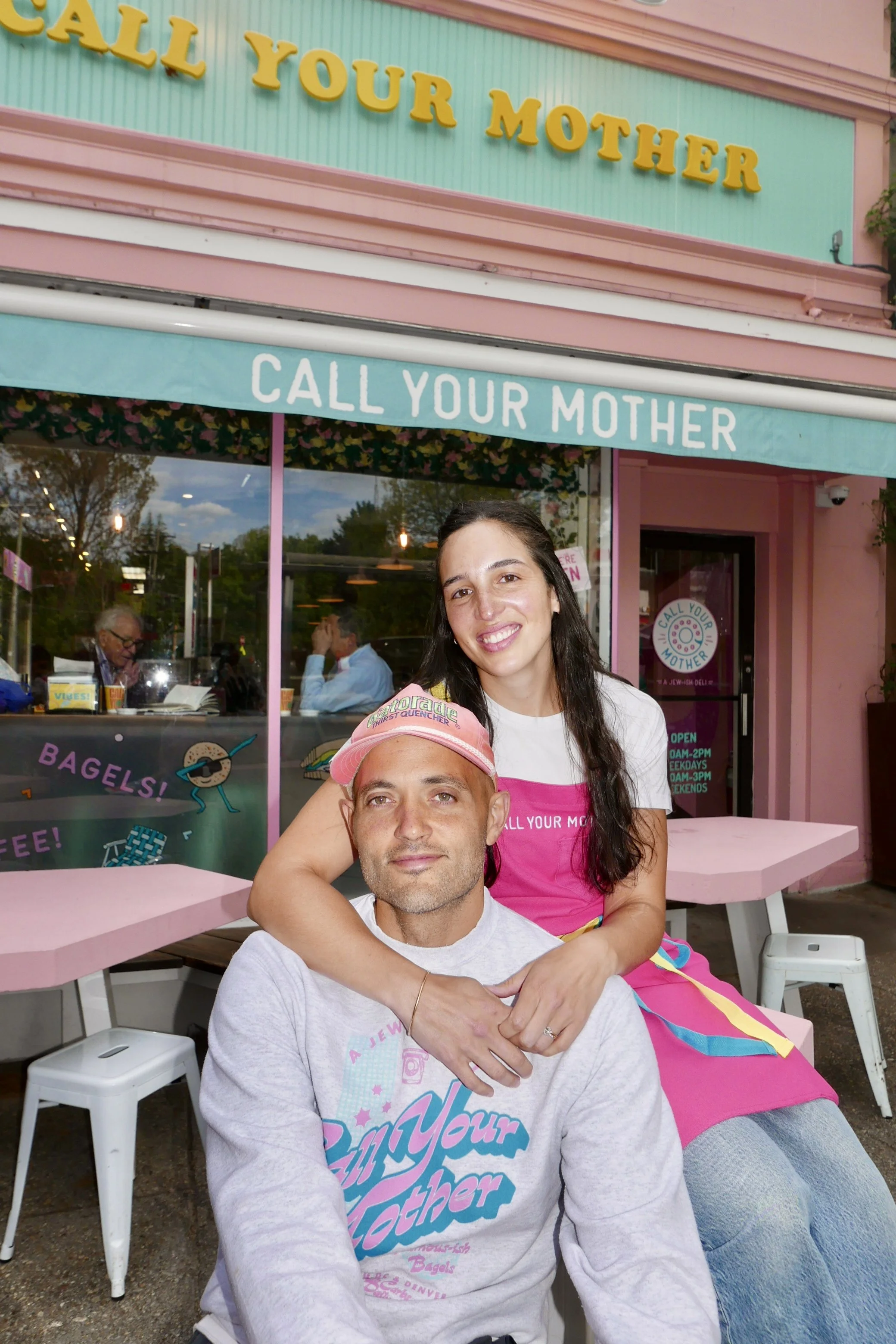 Co-founders Andrew Dana and Chef Daniela Moreria