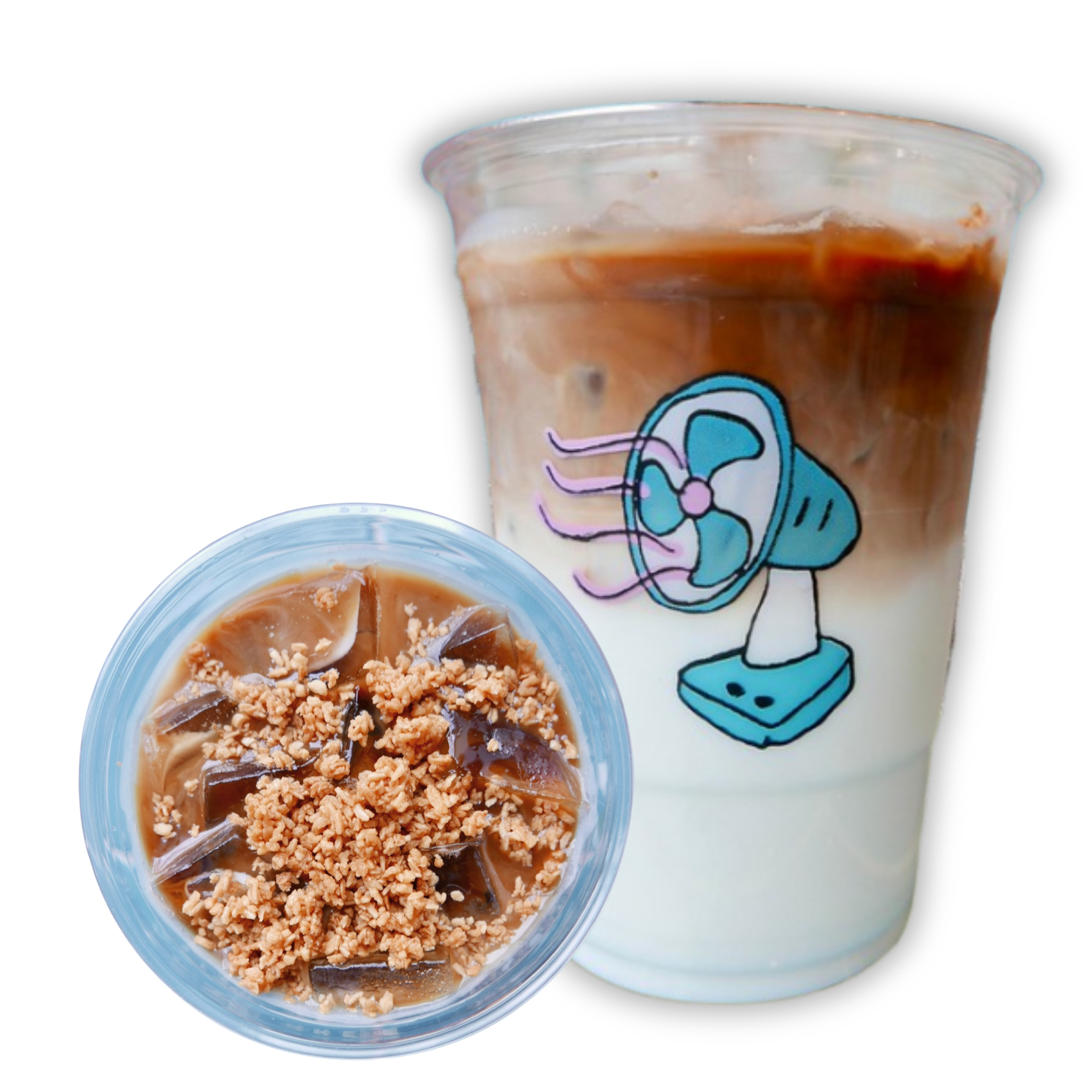 Piña Colada Iced Latte: This refreshing little number is on vacation mode with juicy pineapple and creamy coconut syrup.