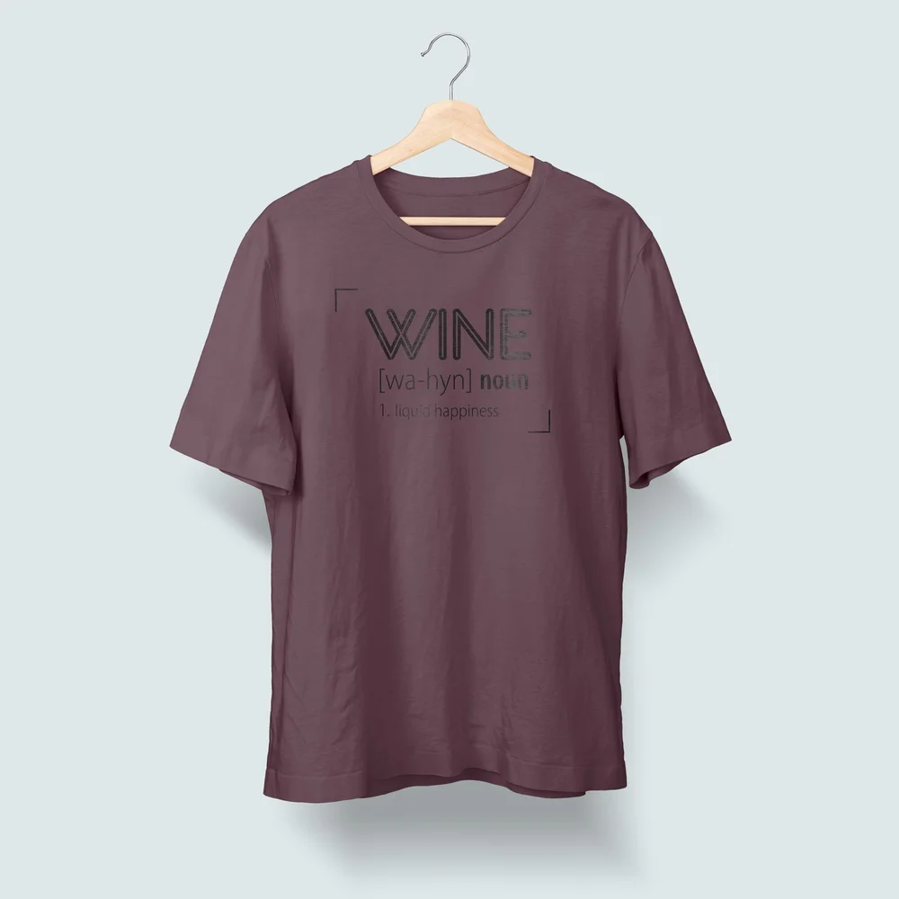LIQUID HAPPINESS T-SHIRT Unisex — Wineries of Santa Clara Valley