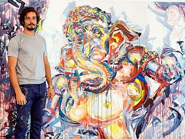 @henri_lamy's work is characterized by heavy usage of lively colors and highly creative composition, as well as inventive usage of the palette knife. Henri controls the techniques and is guided by his emotions. From abstract to figurative, there is a