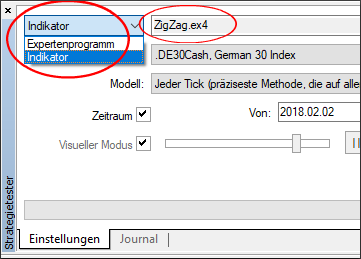 Wie finde ich heraus, ob ein Indikator nachzeichnet, re-paintet oder sonstwie nicht konsistent ist?