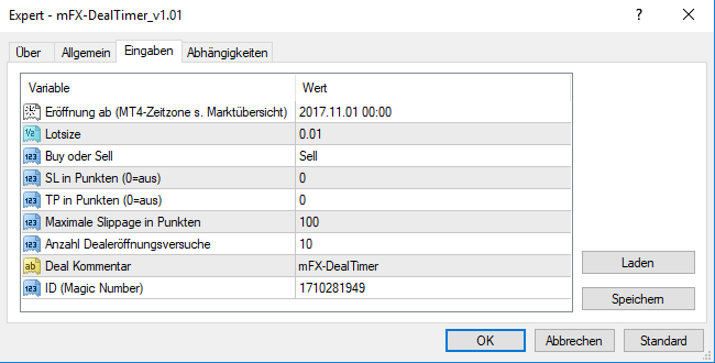 Der Nutzen eines Deal-Timer EA's