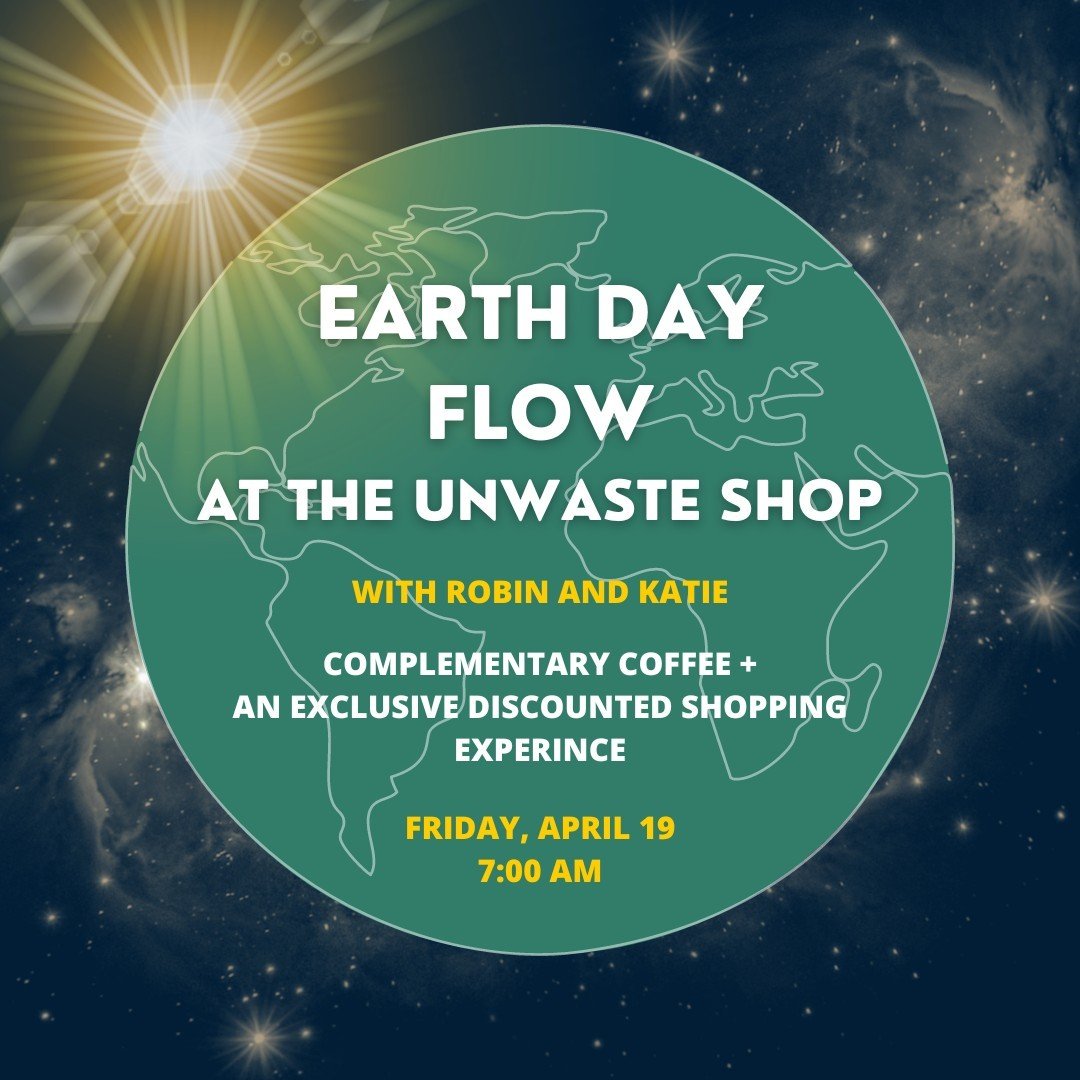 Lighten your heart and your footprint with our Earth Day Flow at the Unwaste Shop! 👣🌎️⁠
⁠
Ticket includes yoga flow, complementary coffee and an exclusive discounted shopping experience at the Unwaste Shop.⁠
⁠
⁠
⁠
⁠
⁠
⁠
#yoga #earthday #chicagoyoga