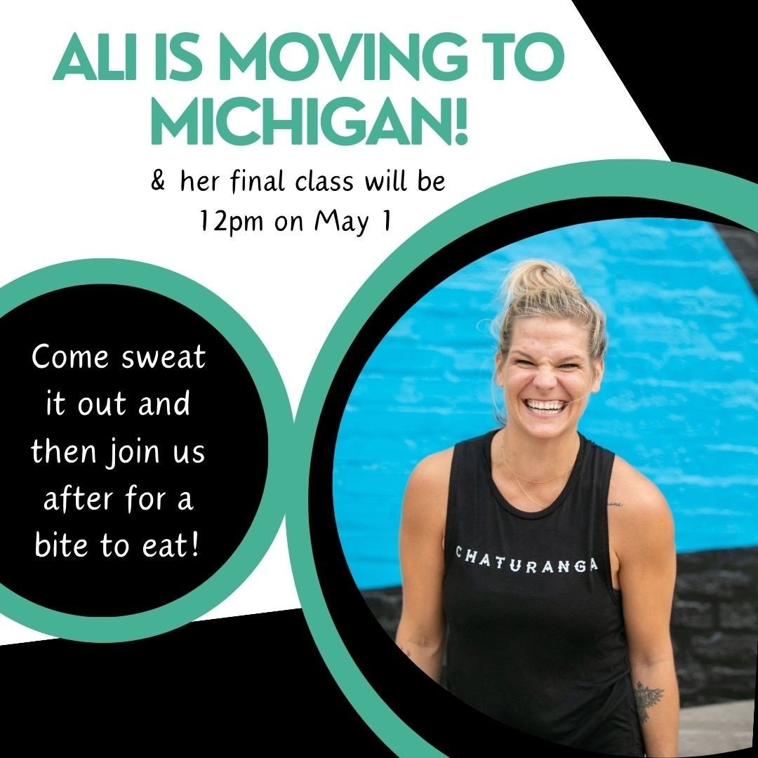 Ali's been a teacher at Bare Feet since the beginning and now her life it taking her to Michigan as she opens her beautiful retreat center... Pier Cove Grove! @piercovegrove⁠
⁠
We're going to miss her joyful enthusiasm and mind blowing sequencing! Ye
