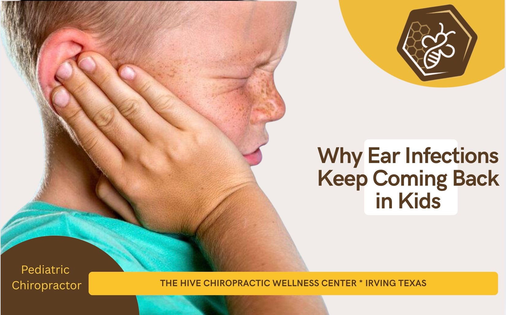 why ear infections keep coming back in kids