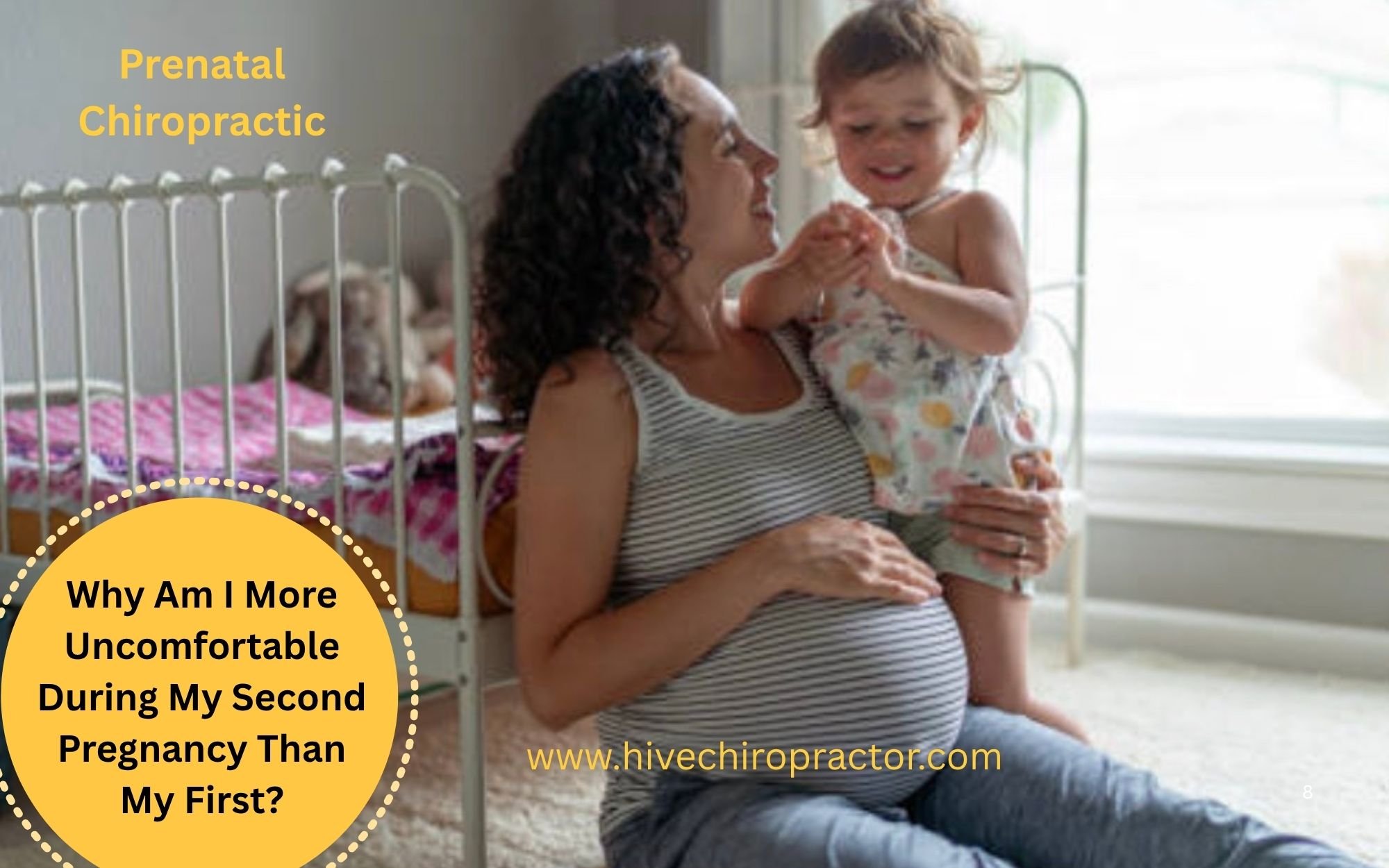Why am I more uncomfortable during my 2nd pregnancy than my first?