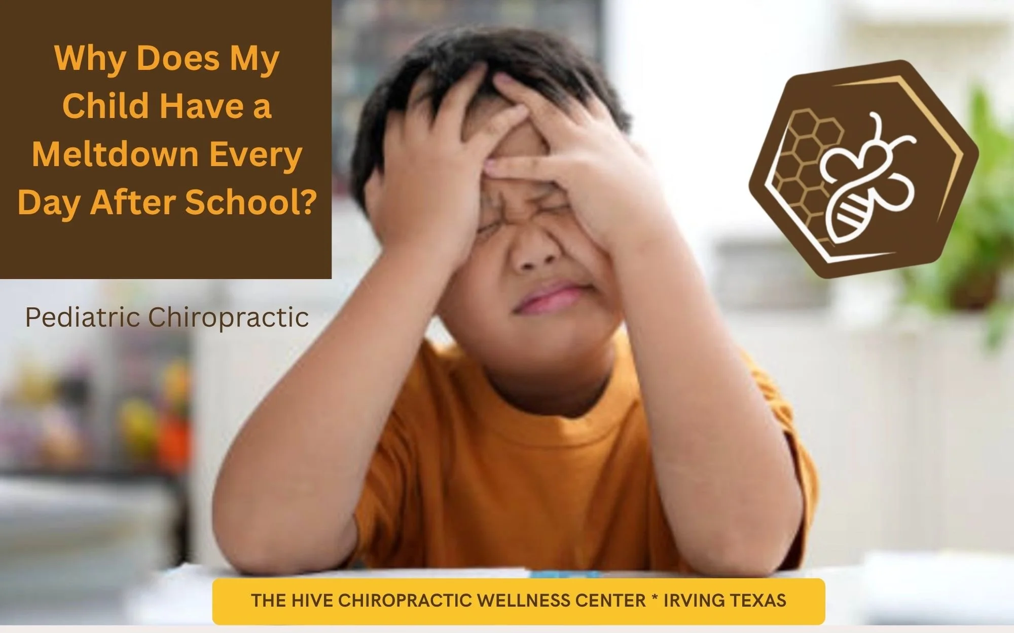 Why Does My Child Have A Meltdown Every Day After School?