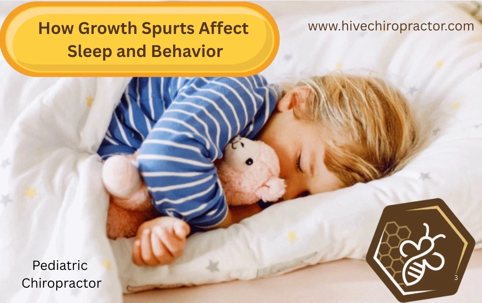Child sleeping peacefully after active day