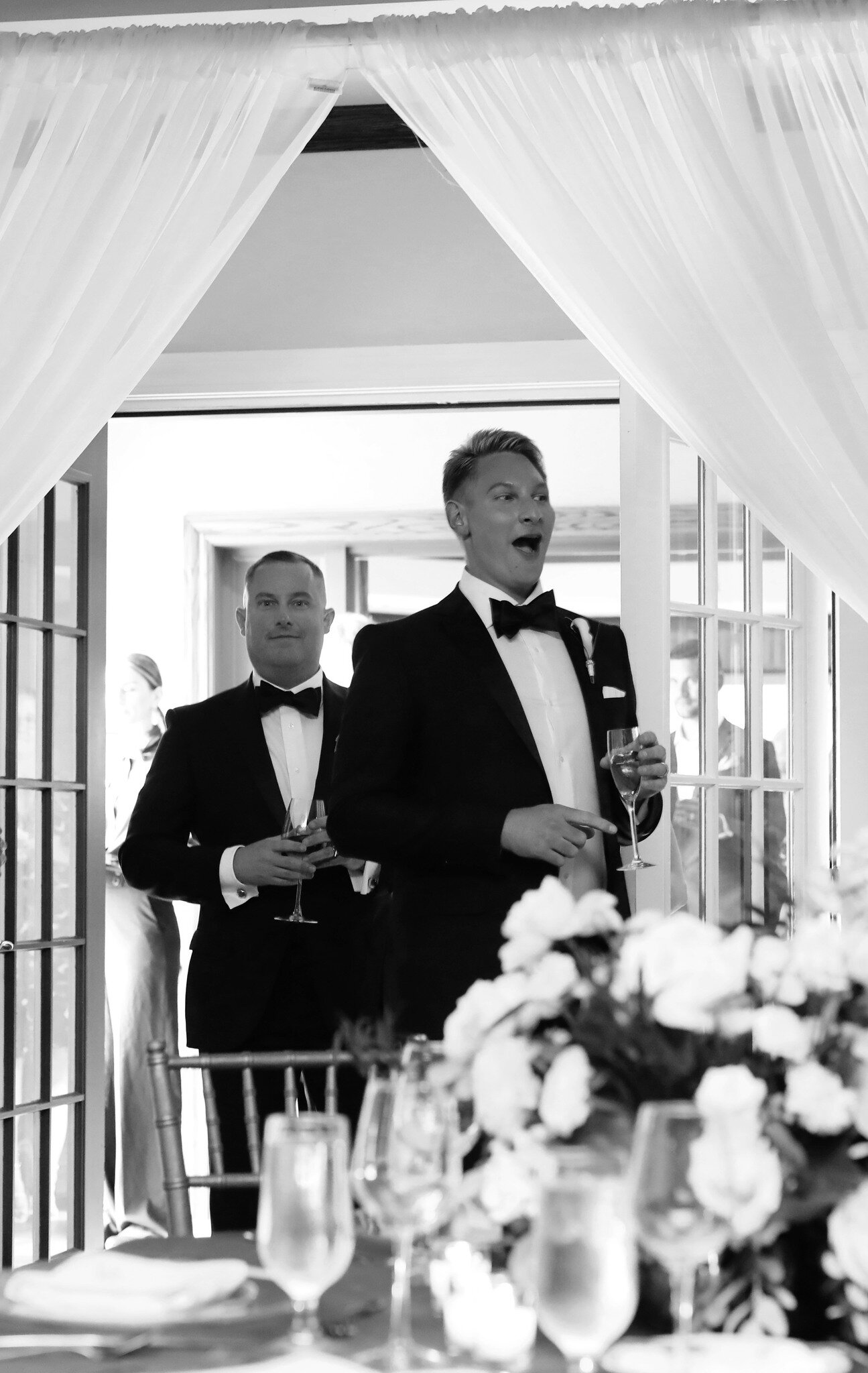 THIS photo is exactly why it's worth working a 16 hour wedding day for our couples. What a pleasure helping Patrick and Brian plan their gorgeous wedding this past September. 

These two handsome men had such a stunning wedding. More photos to come! 