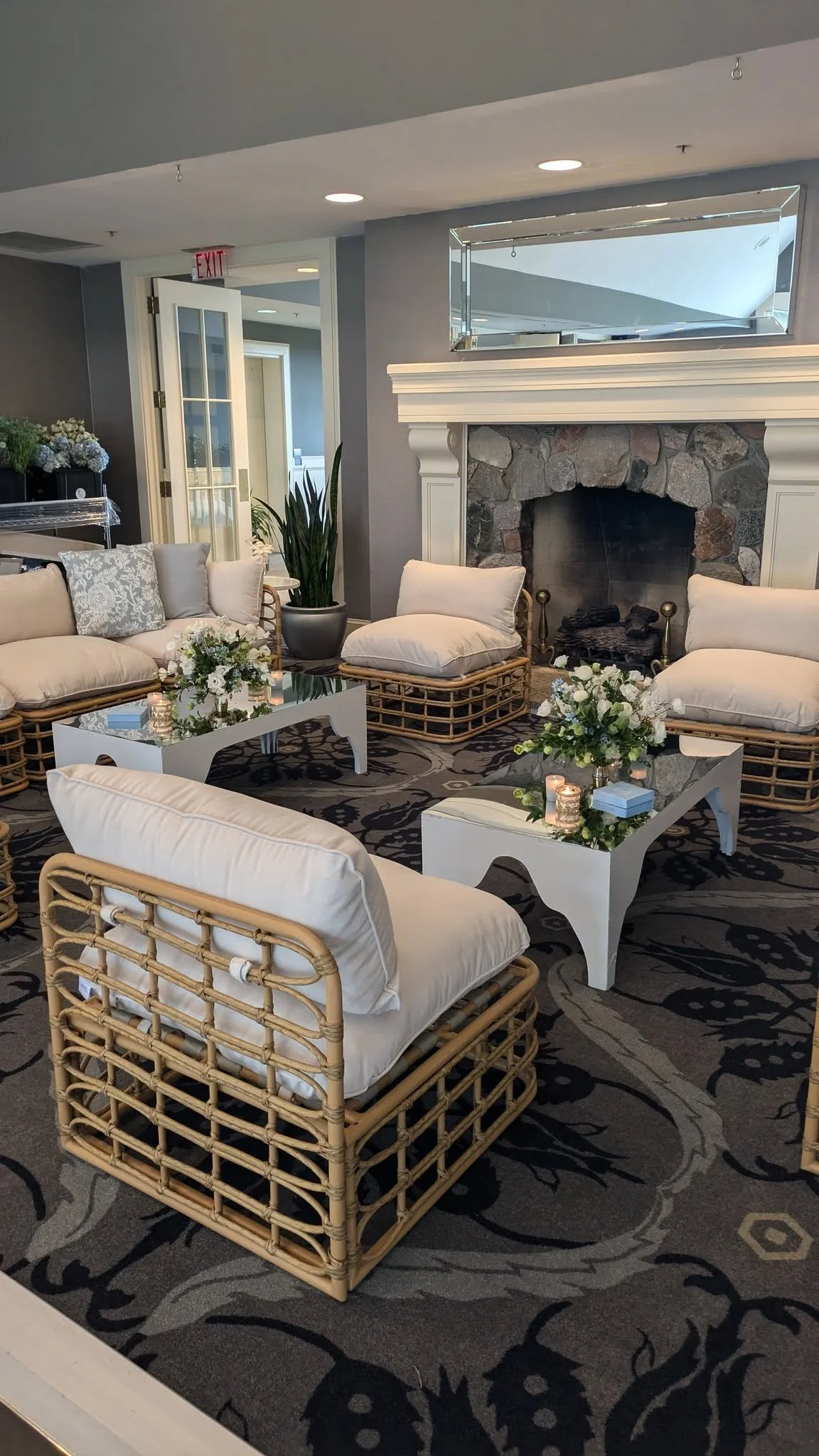 Never underestimate the greatness of soft seating at your wedding.👈
A cozy place for guests to relax, mingle, and recharge. Always a favorite and always utilized at our weddings. ✨

 #rsvpeventsgr #michiganweddings #weddingplanner #WeddingReception 