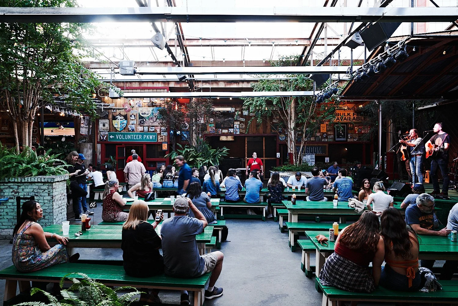 Downtown Nashville Beer Garden — Martin’s BarBQue Joint Whole Hog