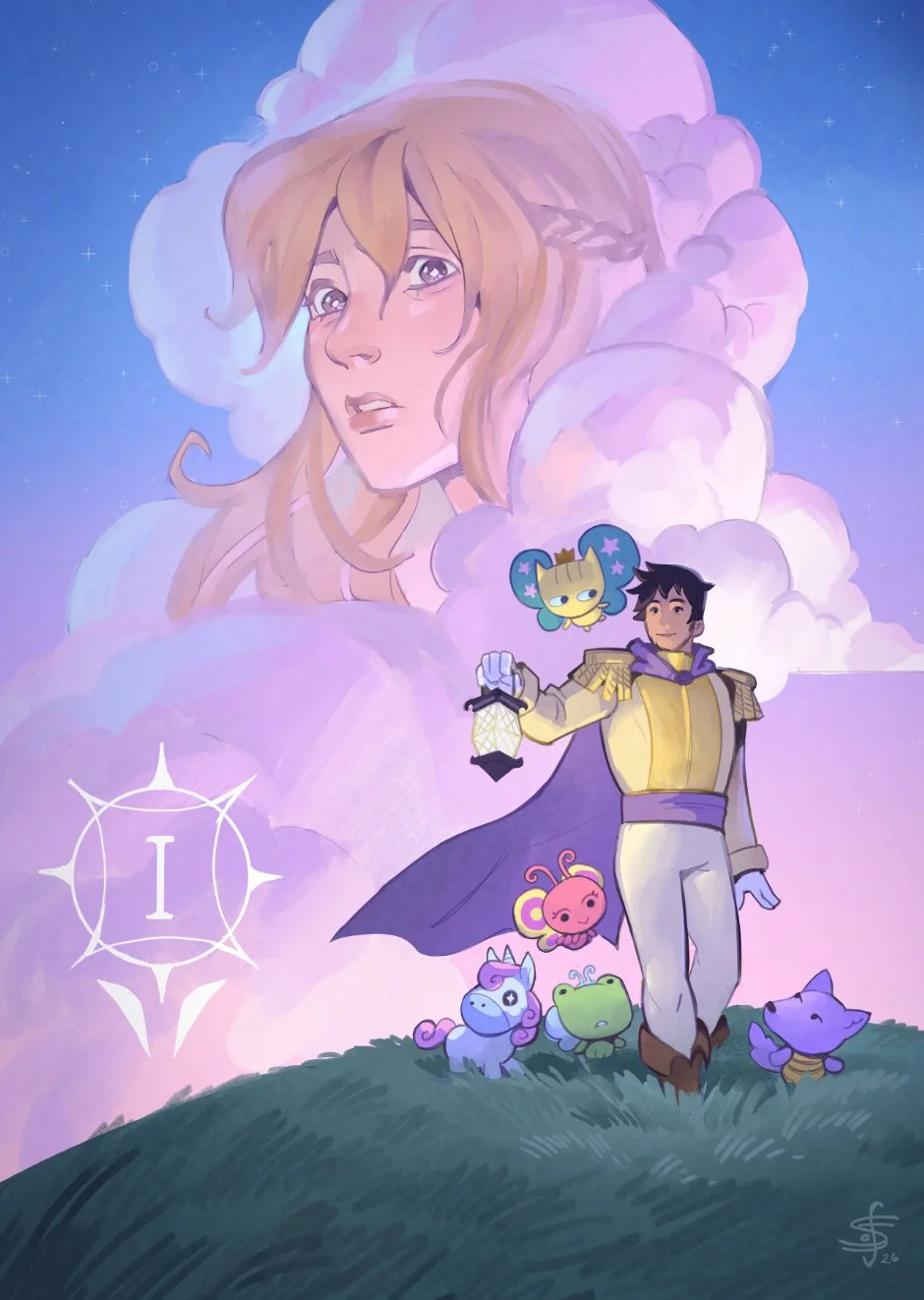 Y2K Witch Chapter 1 Cover Illustration