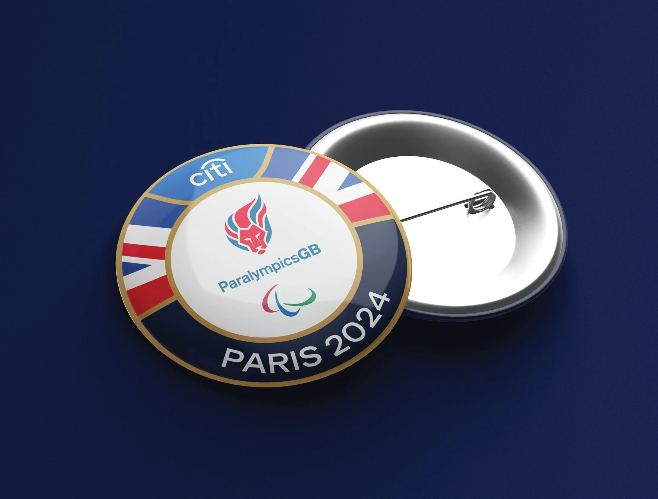 Citi – Paris Paralympic pins