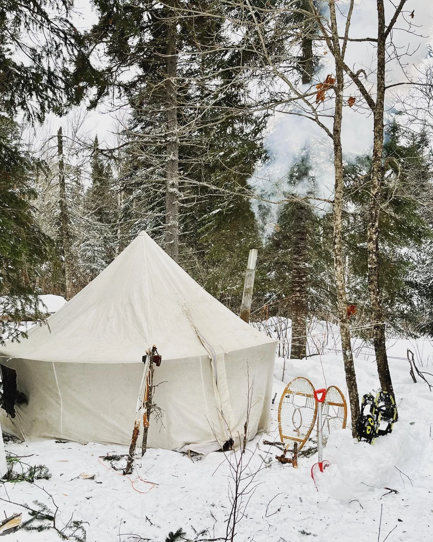 Camping d'hiver traditionnel (Complet)