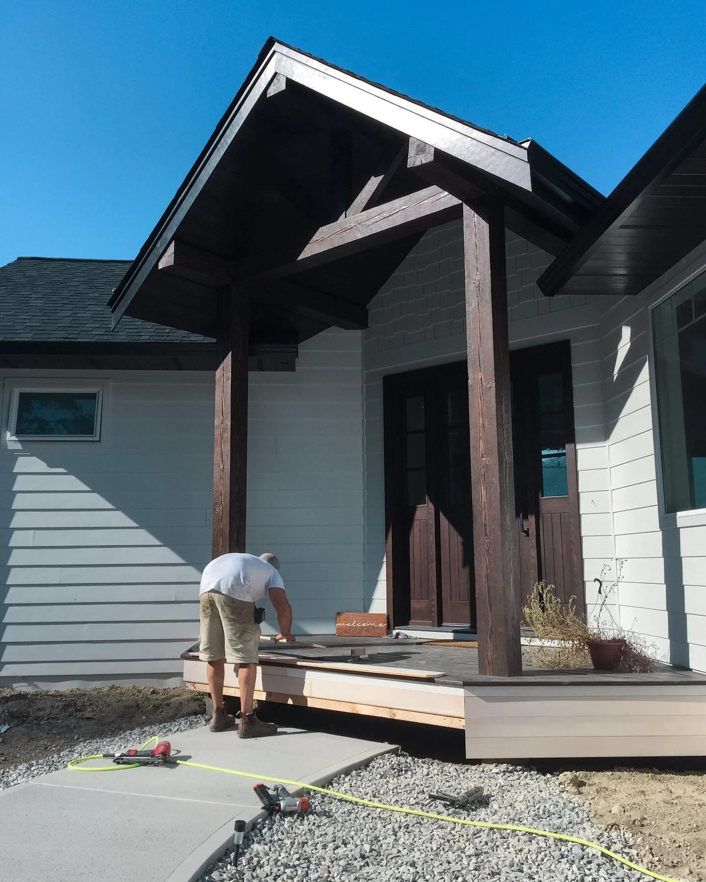 Patio season is upon us. Spring is the perfect time to update or finish your porches and patios so they can be enjoyed all summer long. 

Would you prefer a patio that gets the morning sun for coffee or the evening sun for dinner? 

#salmonarmbusines