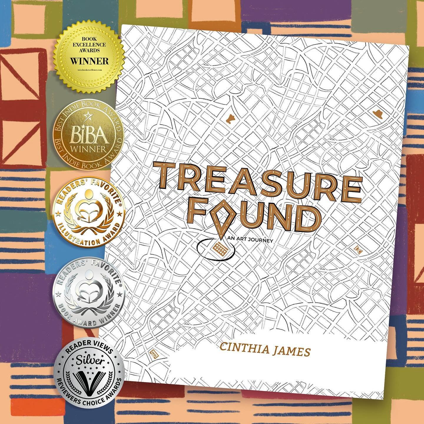 Link in Bio.

Reflecting on the journey of &ldquo;Treasure Found: An Art Journey&rdquo; fills me with immense gratitude. This book, a labor of love and creativity, has been honored with five prestigious awards over the past year. Each accolade not on
