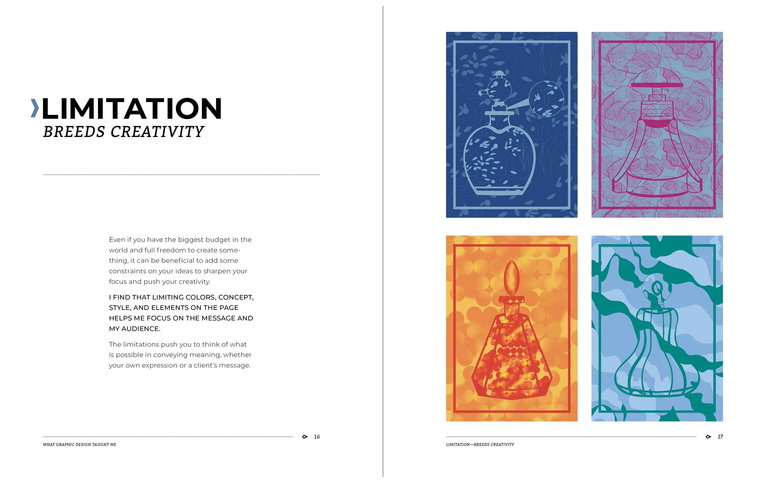 Limitation Spread from Treasure Found: An Art Journey