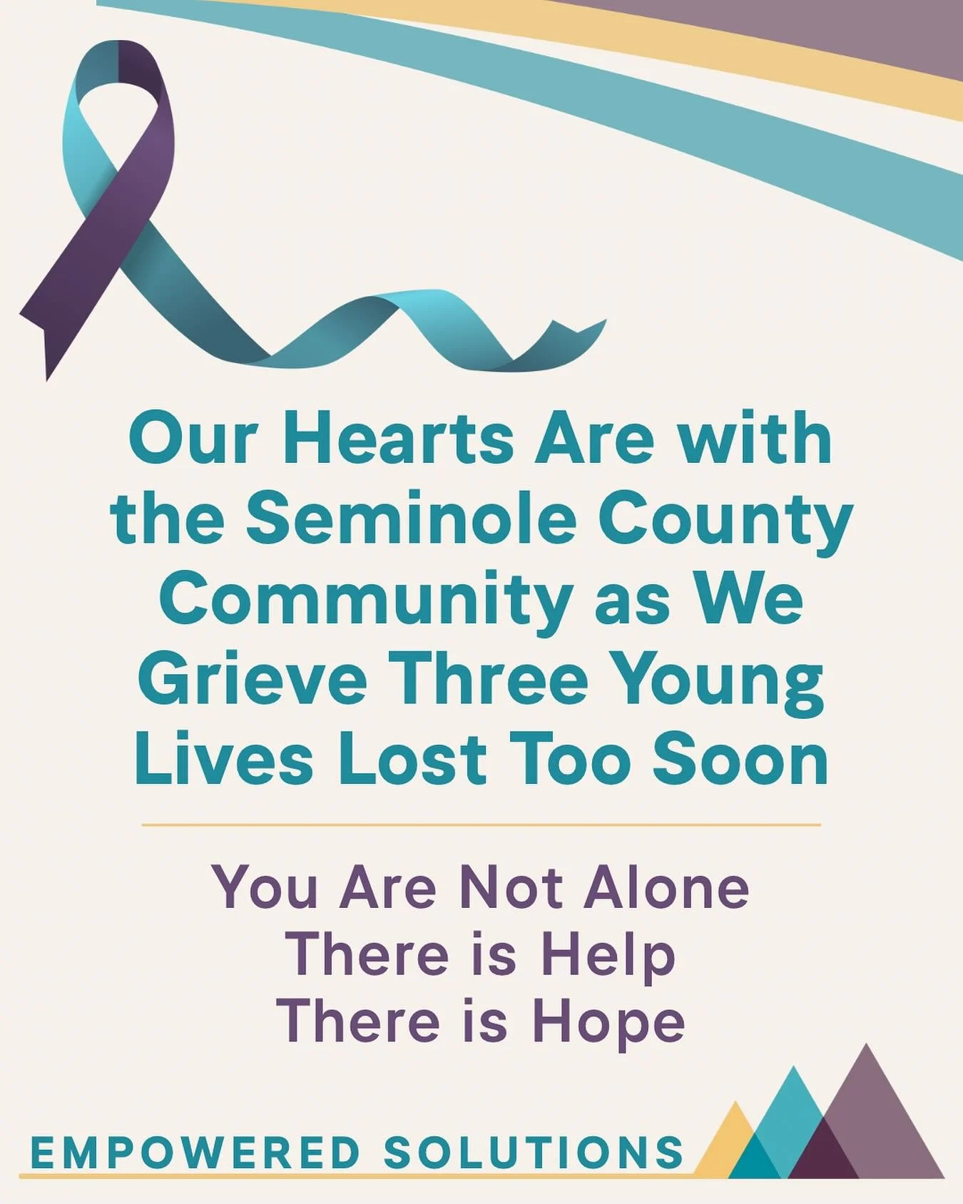 💔
At EmpowerED Solutions, our hearts are heavy with the recent news of the passing of 3 teens who died by suicide this week. We grieve alongside our Seminole County neighbors and everyone touched by this unimaginable loss. 🕊️
Parents talk with yo