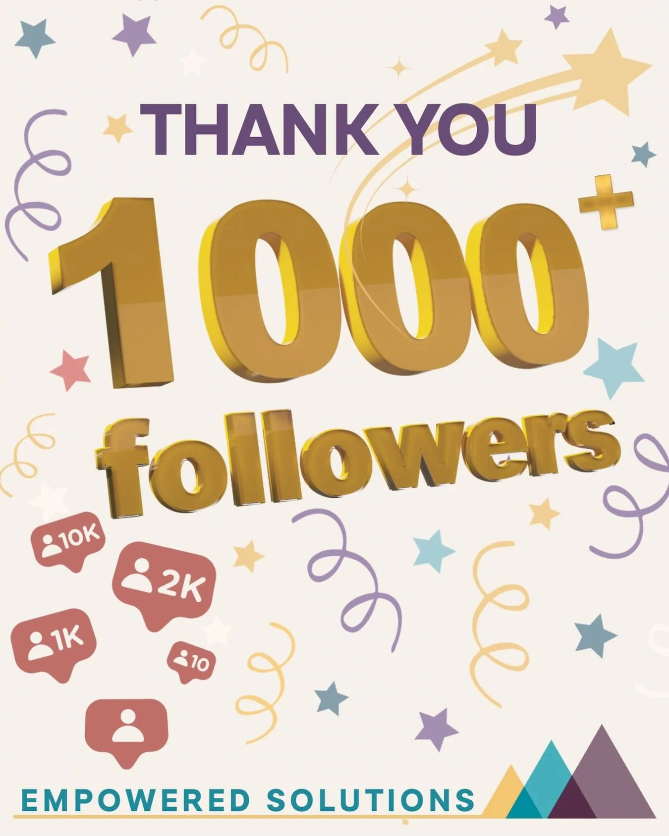 ✨ 1,000+ strong ✨

Thank you for being part of our community that believes in inclusion, empathy, and empowering families every single day.

Your support, strength, and shares help amplify awareness, advocacy, and hope for children with rare and comp