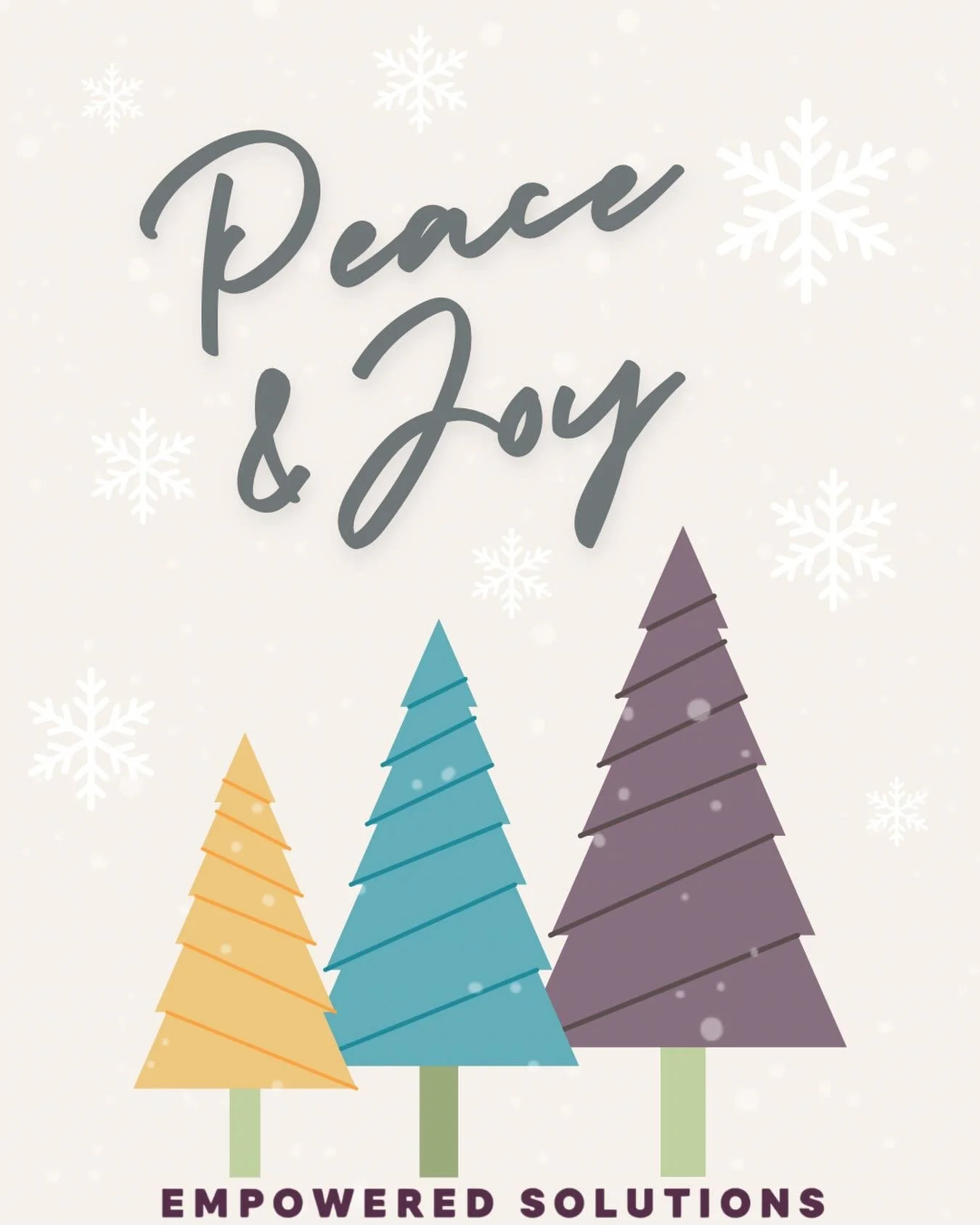 💛🩵💜
Hoping everyone found moments of peace and joy this holiday season, even if they came quietly or looked different than expected.

Post holiday blues are very real. Give yourself and your loved ones time and grace to reflect, reconnect, and res