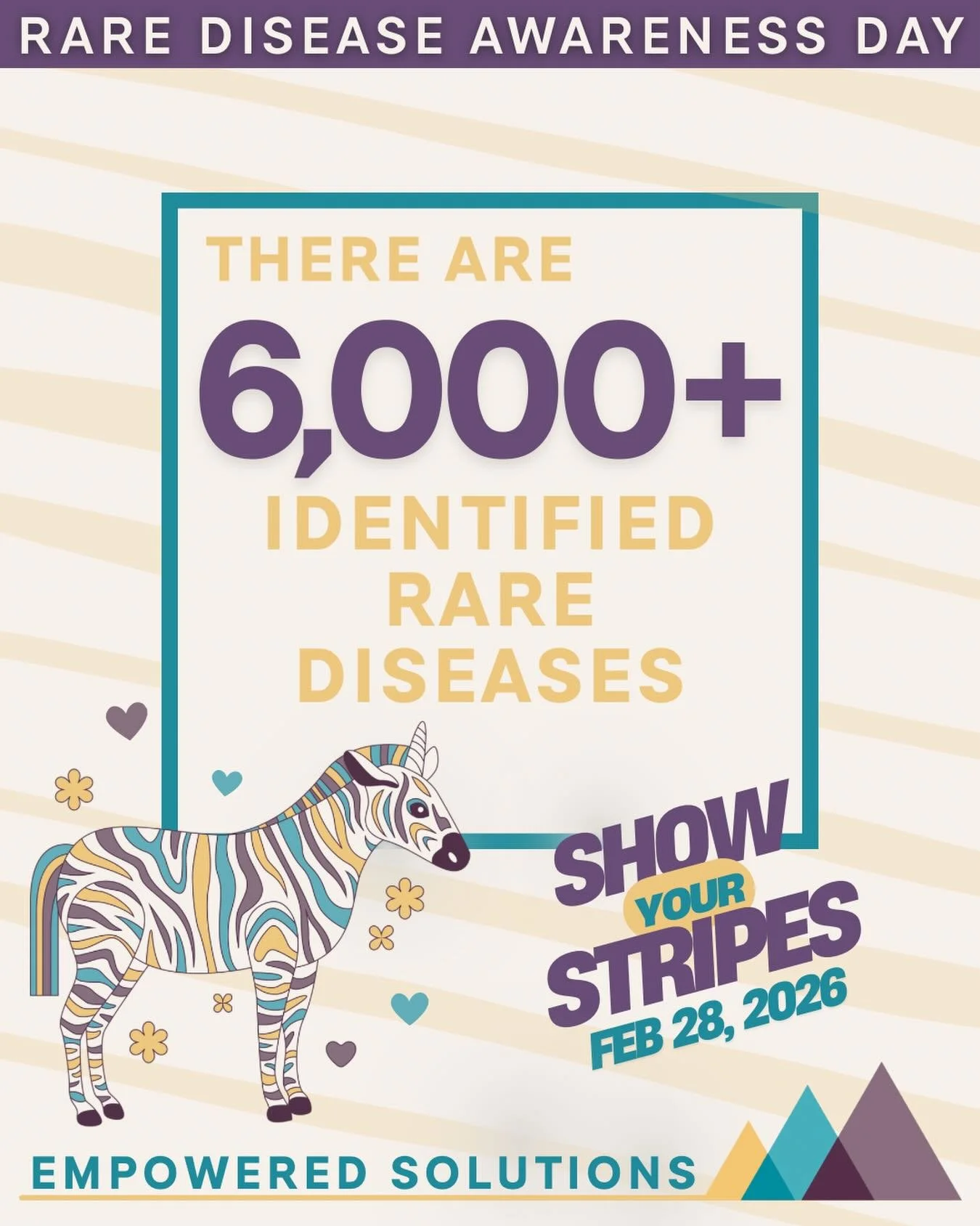 ⏳Countdown to Rare Disease Day

Did you know there are over 6,000 identified rare diseases worldwide, not including the MANY that remain undiagnosed or still unidentified?

🔦 Rare Disease Day exists to shine a light on conditions that are often misu