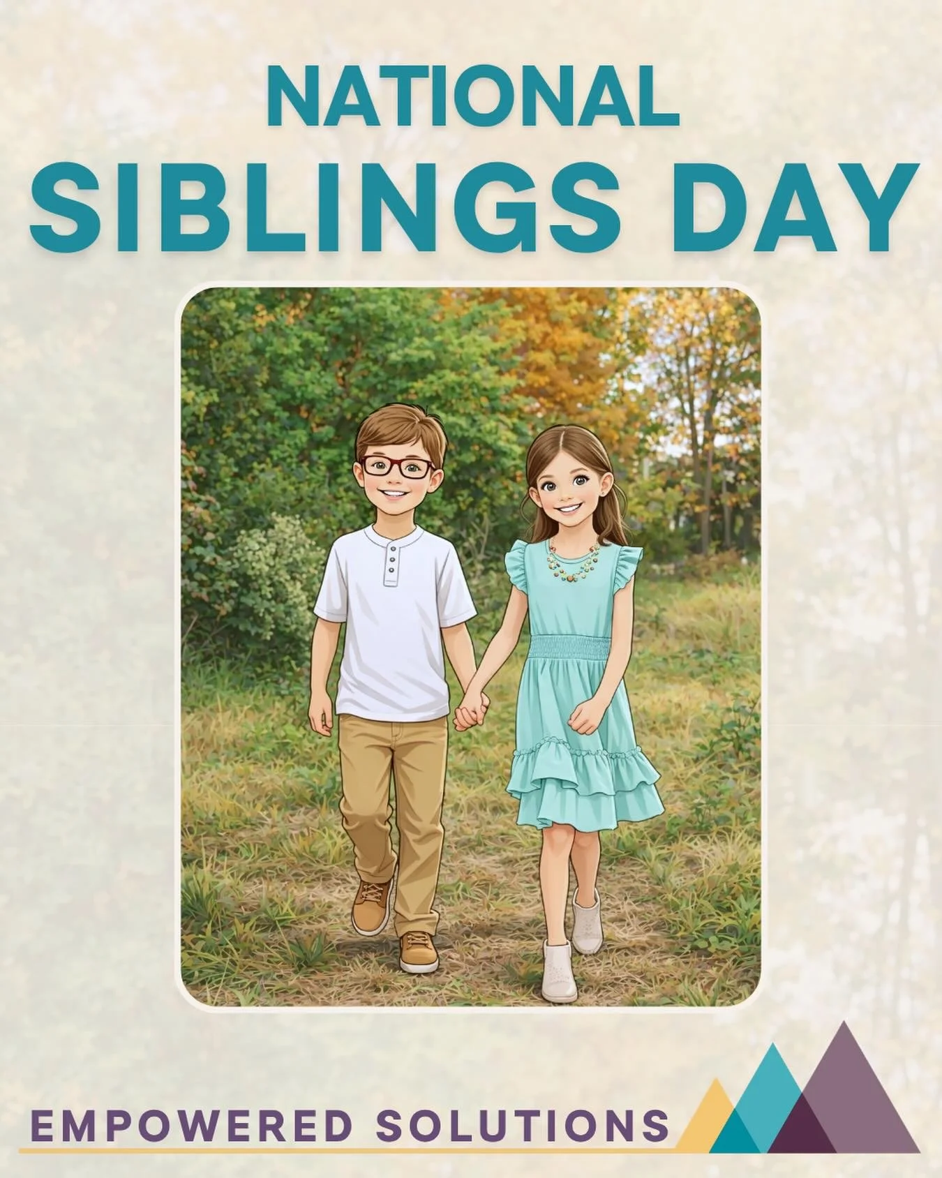 💛🩵💜

Siblings hold a special kind of bond&hellip; one built on shared moments, understanding, and unconditional love.

On National Siblings Day, we celebrate the laughter, the support, and the lifelong connection that shapes who we are.

For famil