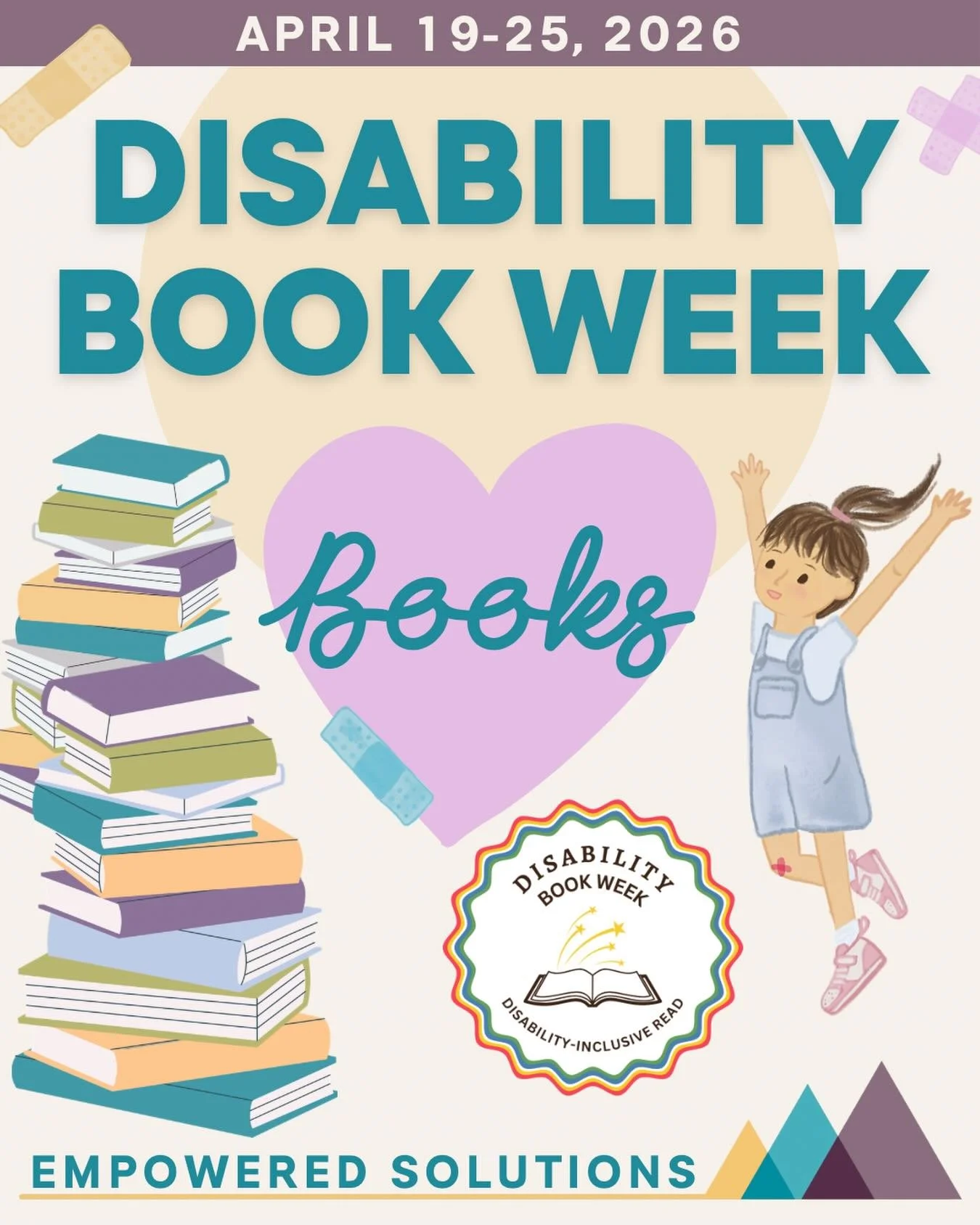 📚Disability Book Week📚

This week is all about celebrating stories that build understanding, empathy, and inclusion 🌈♿️🤍

Books have the power to open minds and spark conversations. When we intentionally include books that represent disabilities,