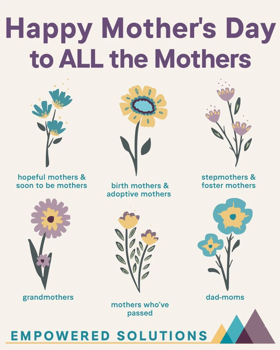 🪻Happy Mother&rsquo;s Day

To the moms carrying heavy loads behind the scenes, navigating hard seasons, advocating tirelessly for their children, grieving, healing, hoping, and still showing up every day, we see you and we celebrate YOU!

Your stren