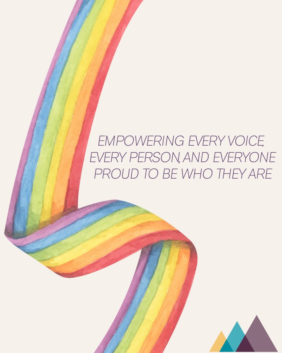 🌈June is a time to celebrate and honor diversity.

As educators, advocates, families, and community members, we have the opportunity to create environments where every person feels seen, valued, respected, and safe to be themselves. 

By leading wit