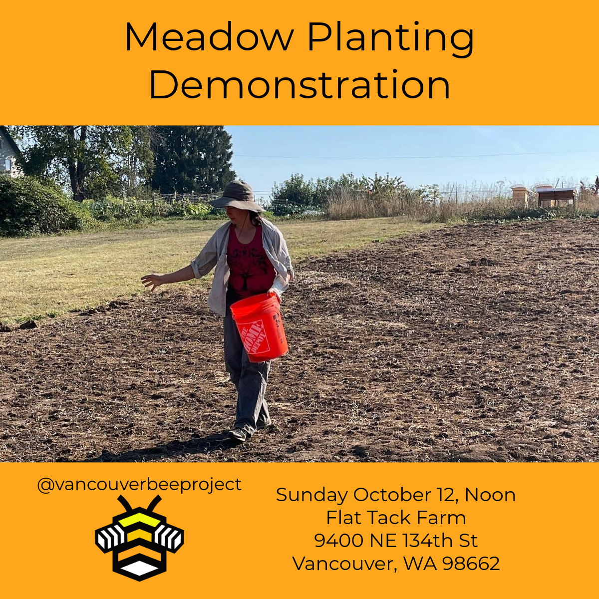 Farm Meadow Demonstration Planting - Flat Tack Farm