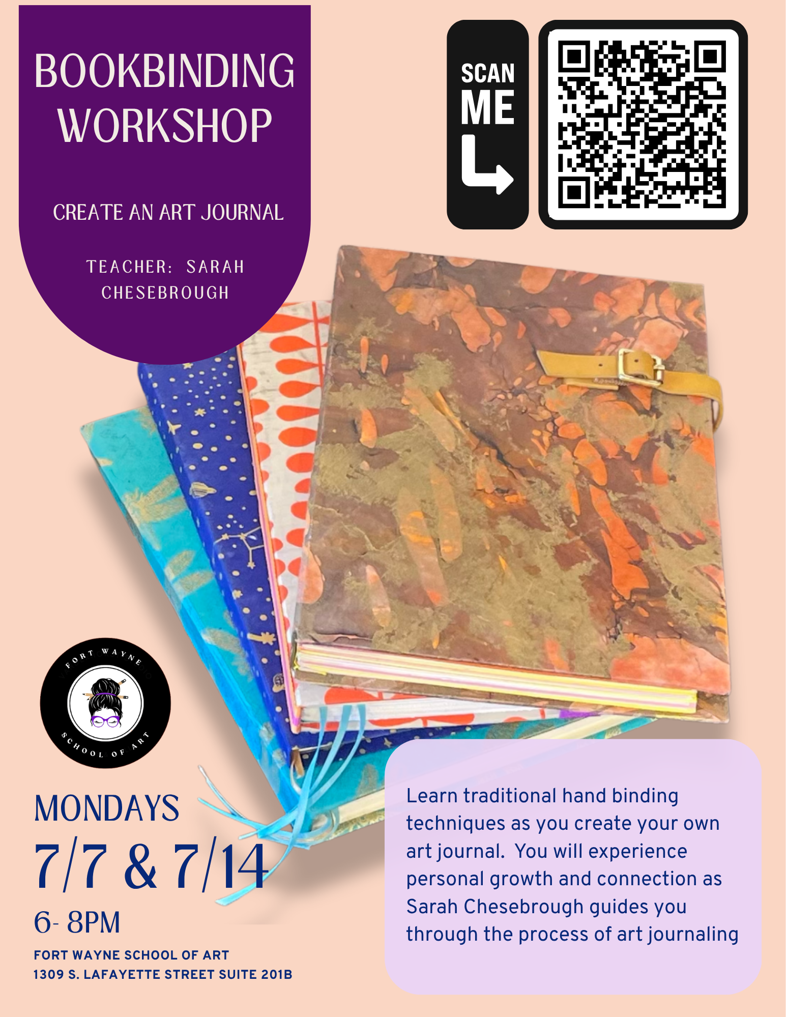 7/6 & 7/13 Bookbinding Workshop