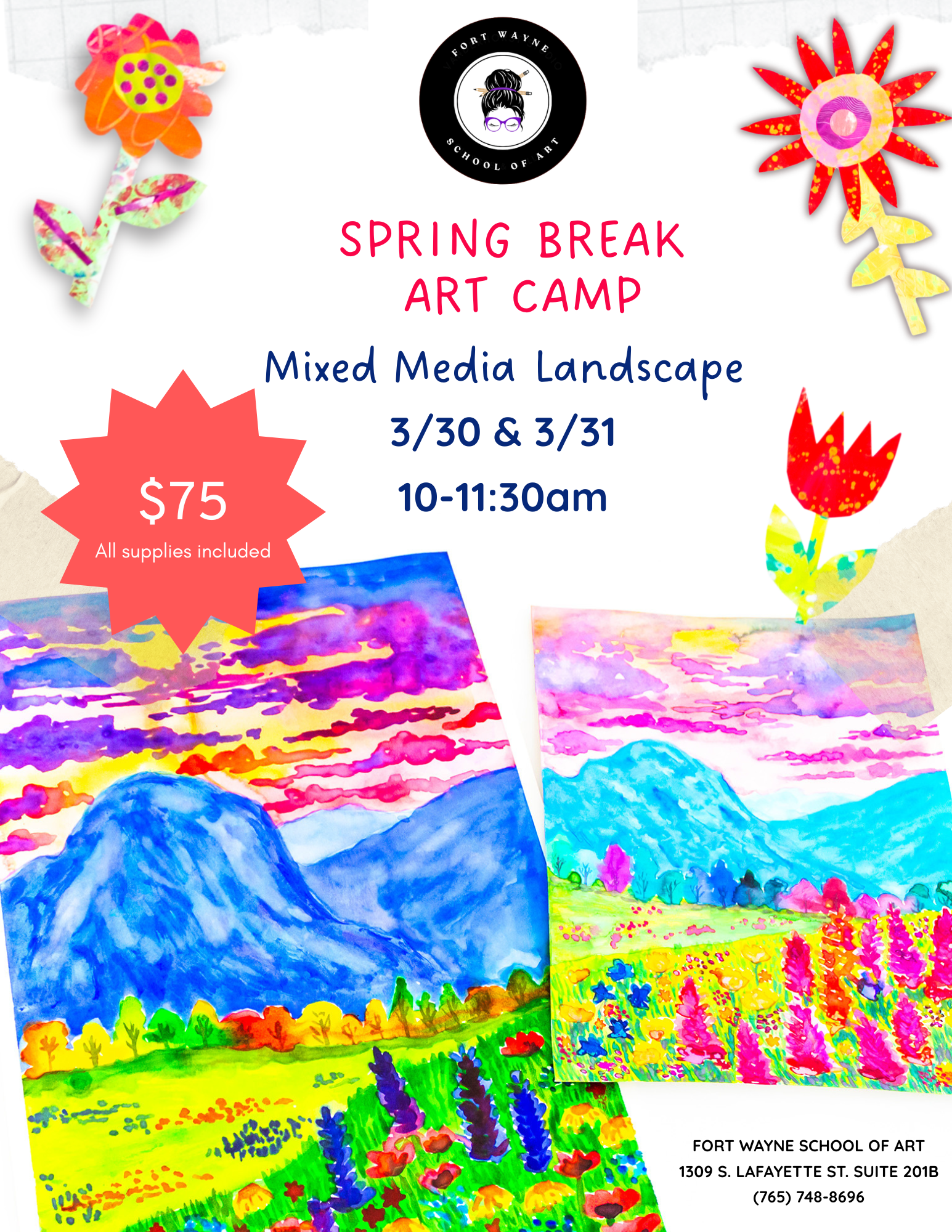 3/30, 3/31 Spring Break Art Camp