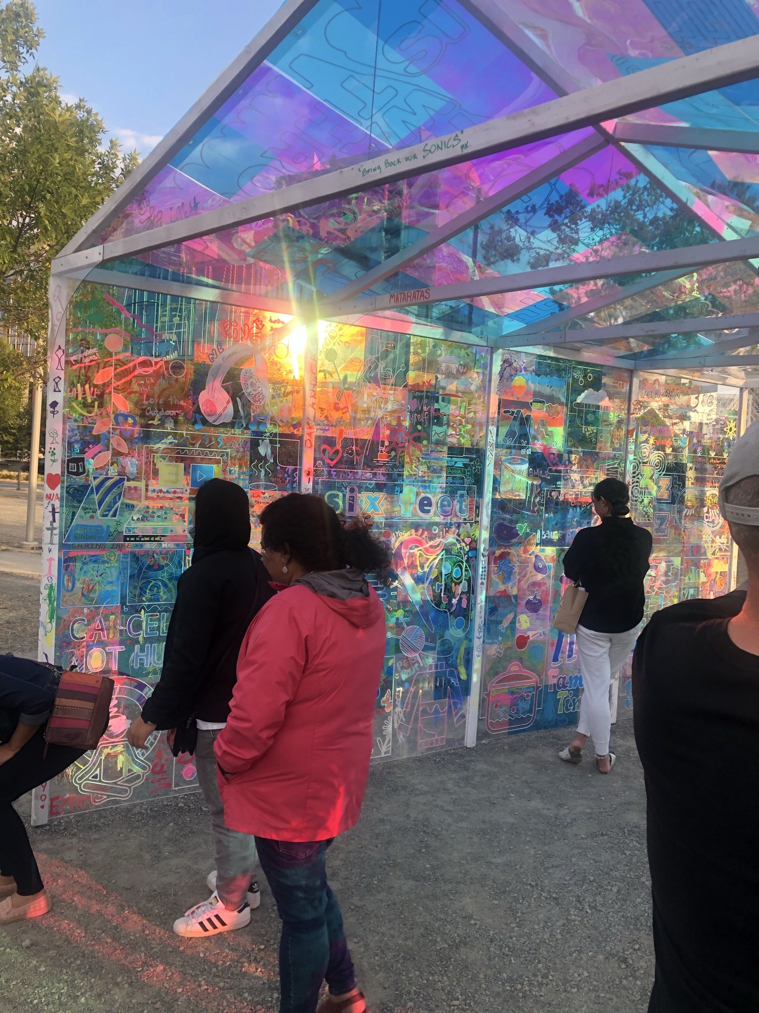 Bloomhouse - Mirrored Panels, Paint - Acrylicize